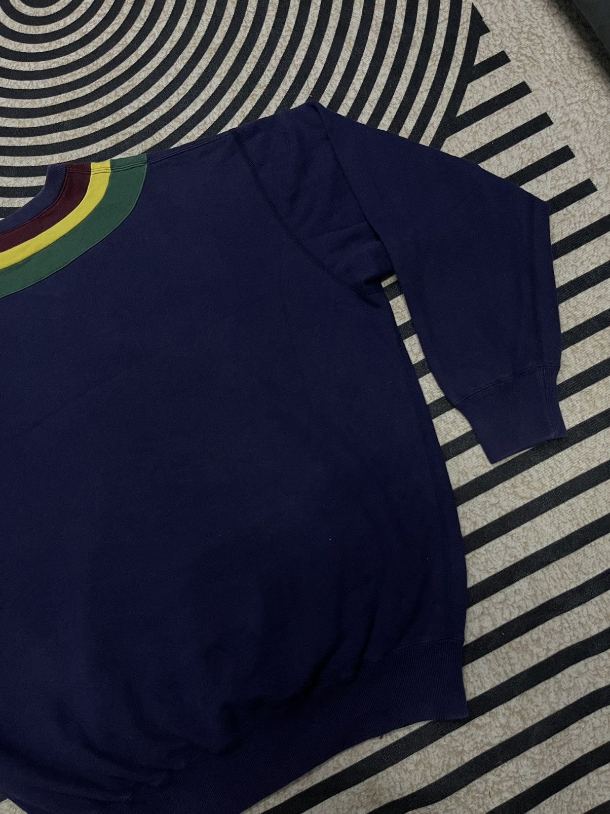Polo Ralph Lauren 90s POLO BY RALPH LAUREN V-NECK COLLEGE STYLE SWEATER Size US L / EU 52-54 / 3 - 14 Thumbnail