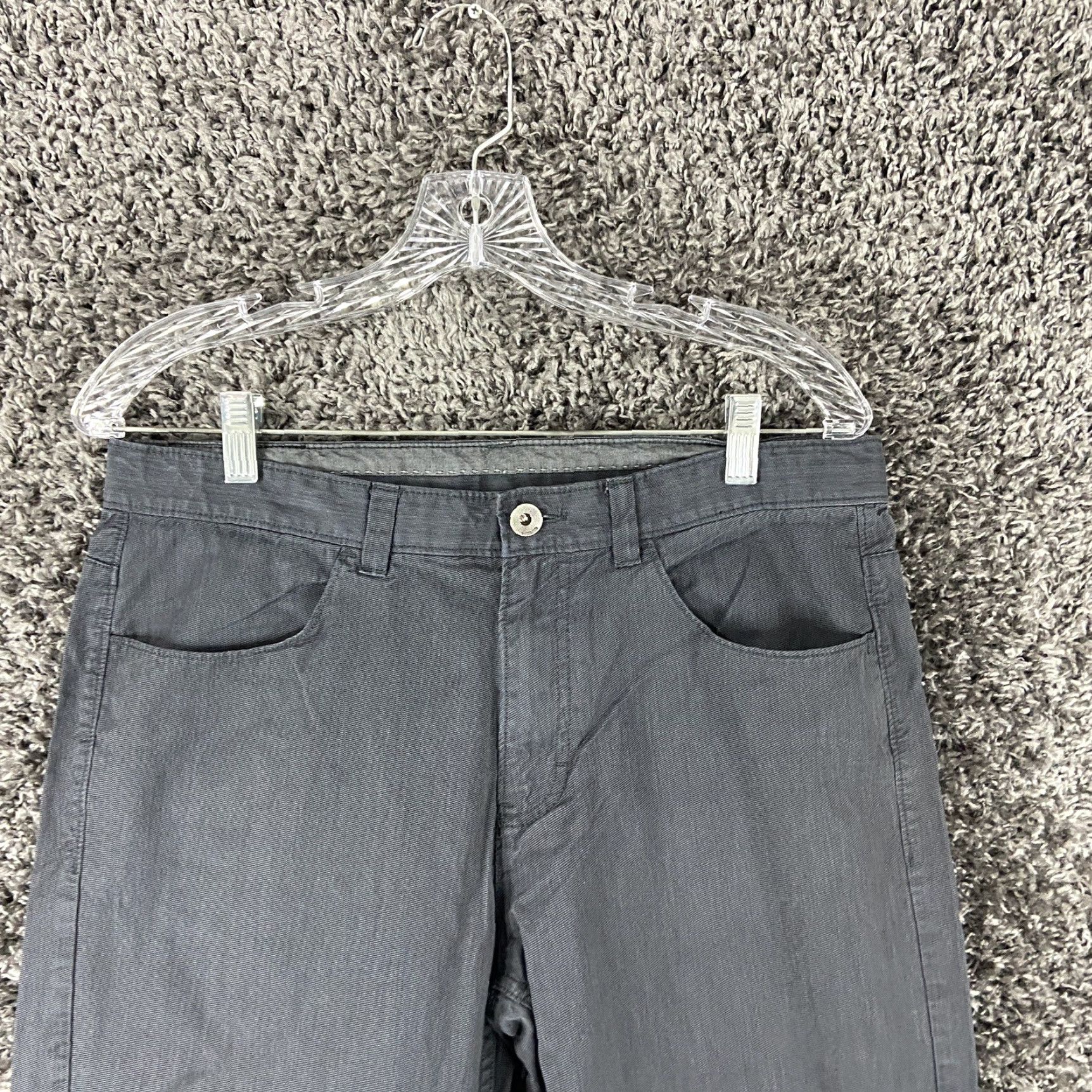 Calvin Klein Calvin Klein Pants Men 32x27 Gray Chino Mens Size US 32 / EU 48 - 4 Thumbnail