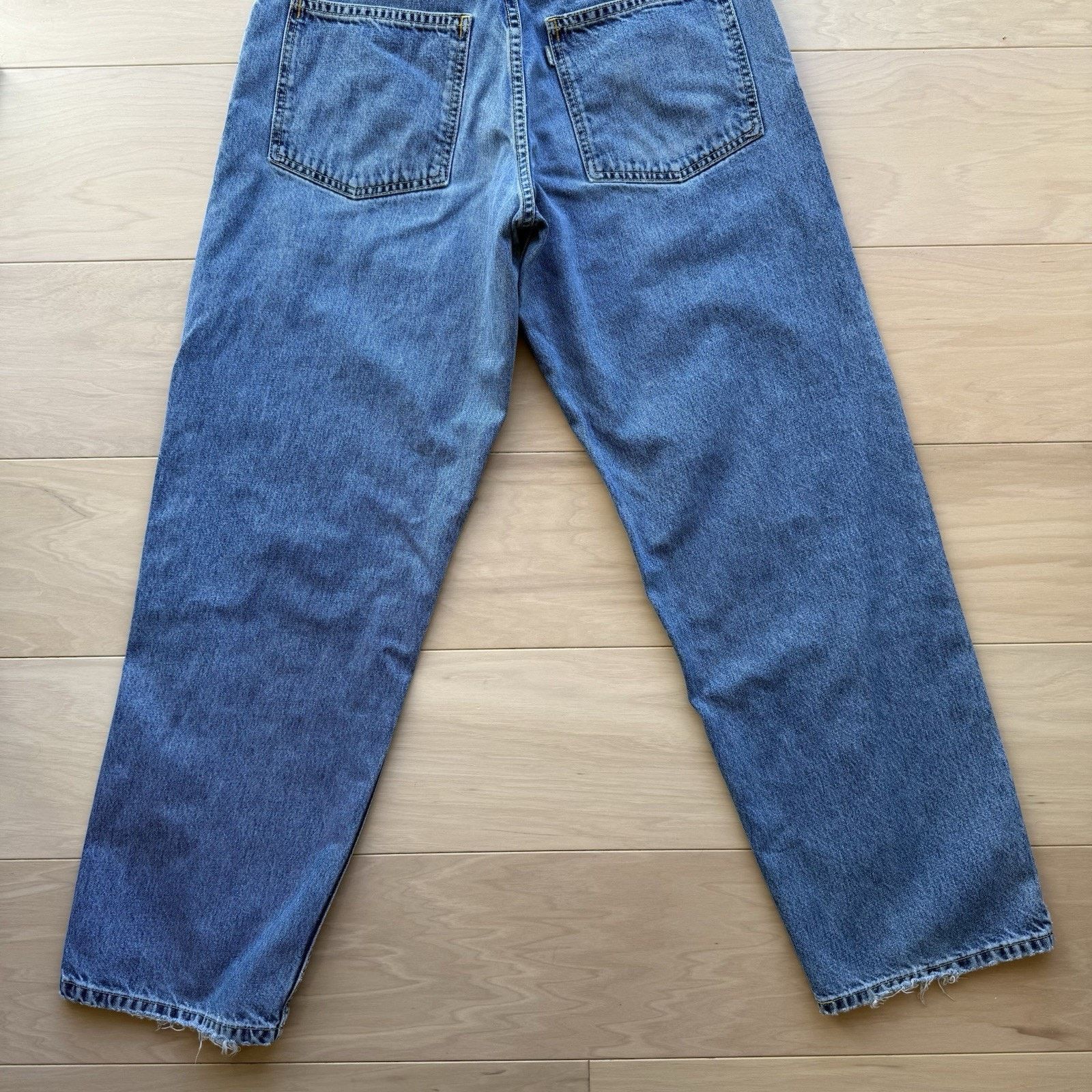 Levi's × Vintage Vintage Levis Silver Tab Jeans 30 Blue 90s Baggy Denim Size US 30 / EU 46 - 8 Thumbnail