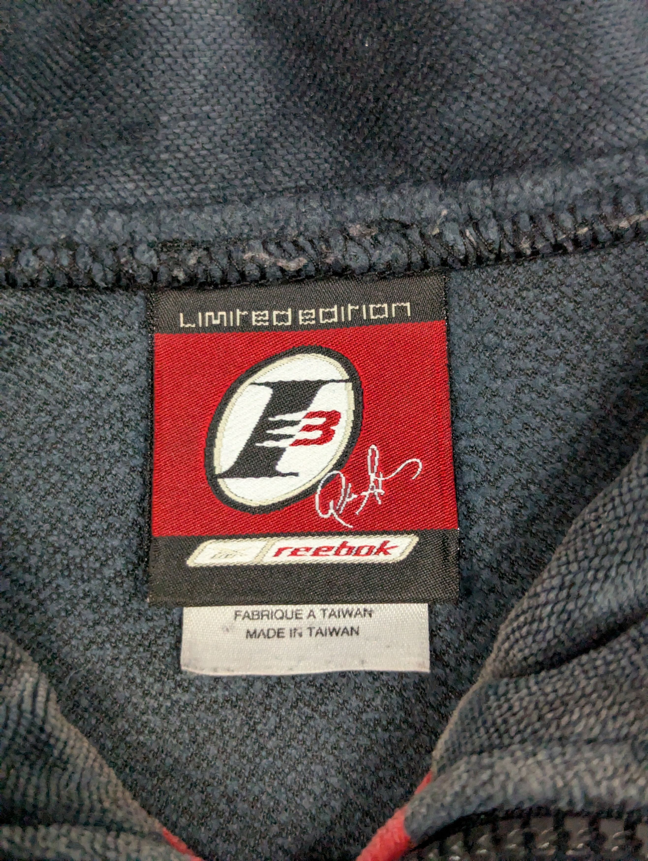 Reebok Vintage Reebok Allen Iverson I3 Velour Track Jacket Size US L / EU 52-54 / 3 - 8 Thumbnail