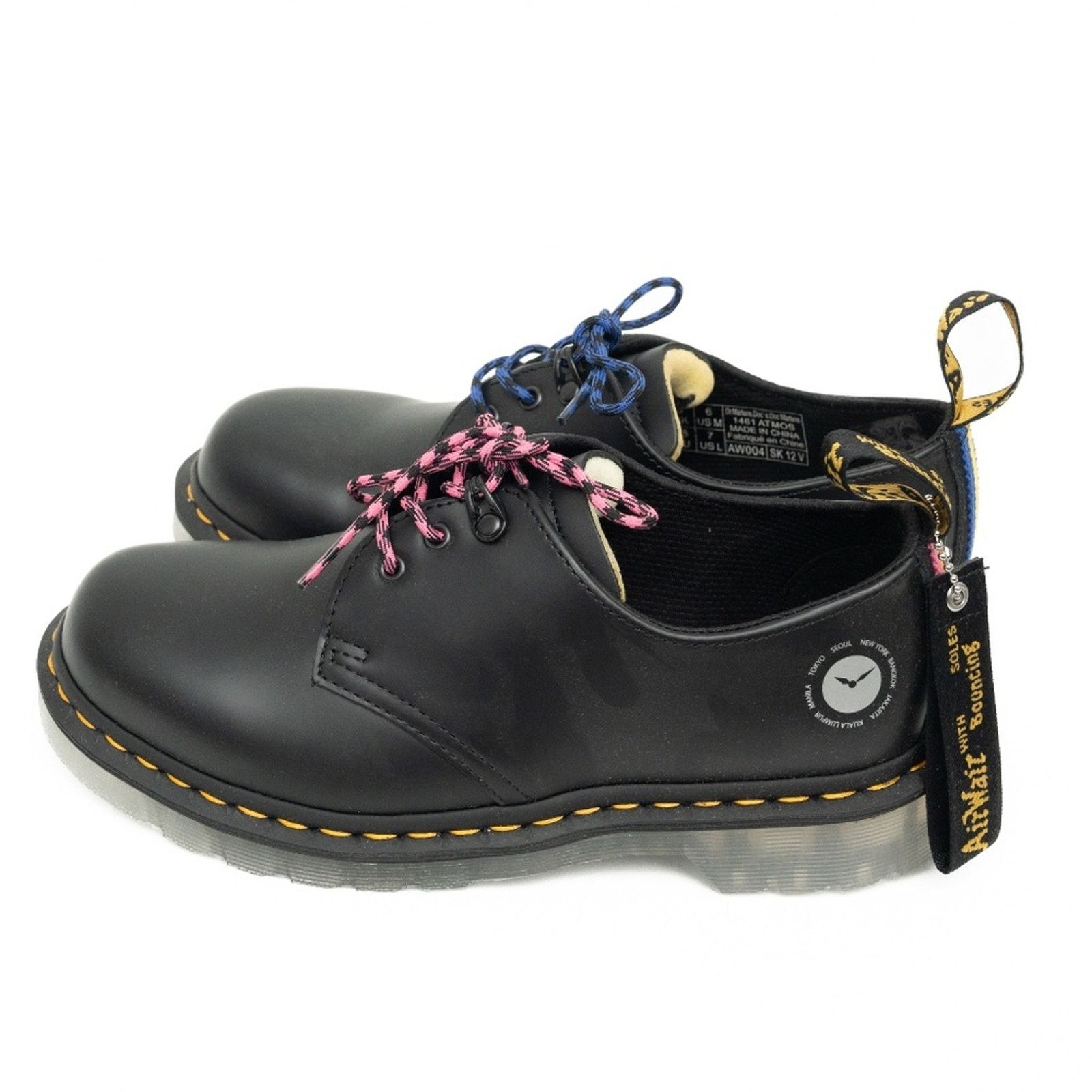 Dr. Martens Dr Martens - 1461 Atmos Leather Oxford Shoes Size US 6 / IT 36 - 6 Thumbnail