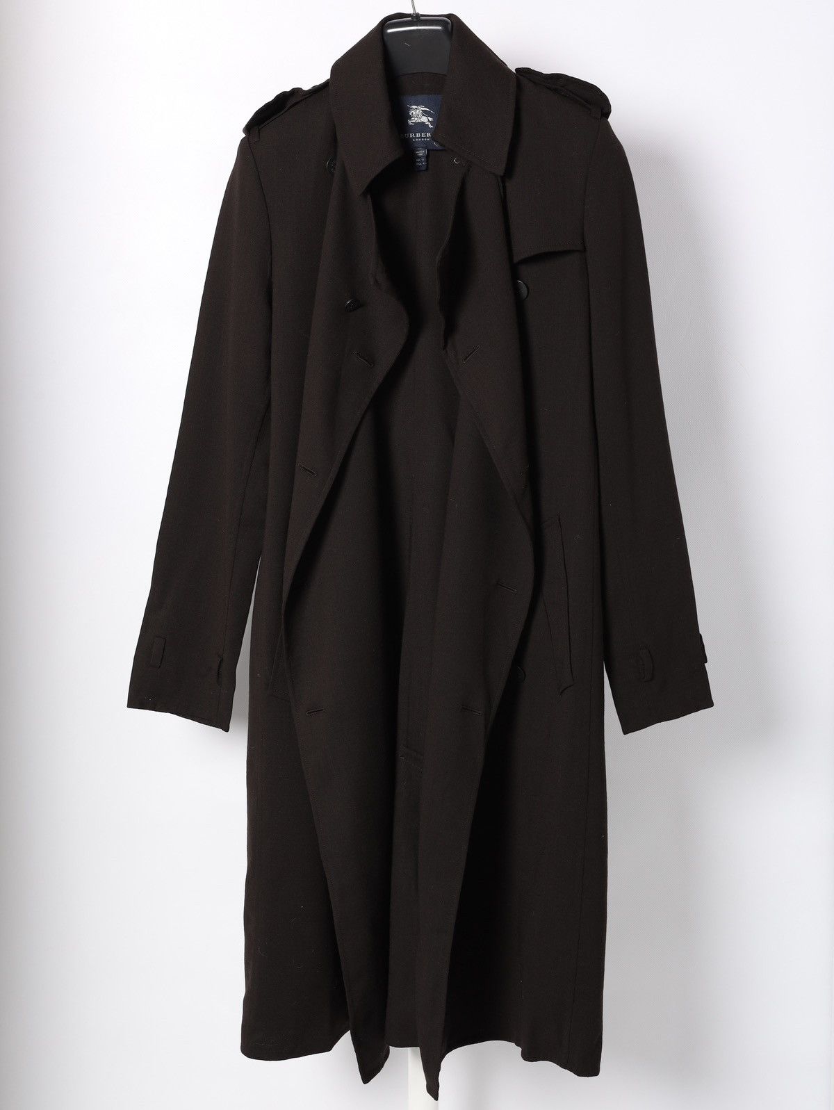 Burberry Burberry London Wool Elastane Light Trench Coat Vintage Size S / US 4 / IT 40 - 6 Thumbnail