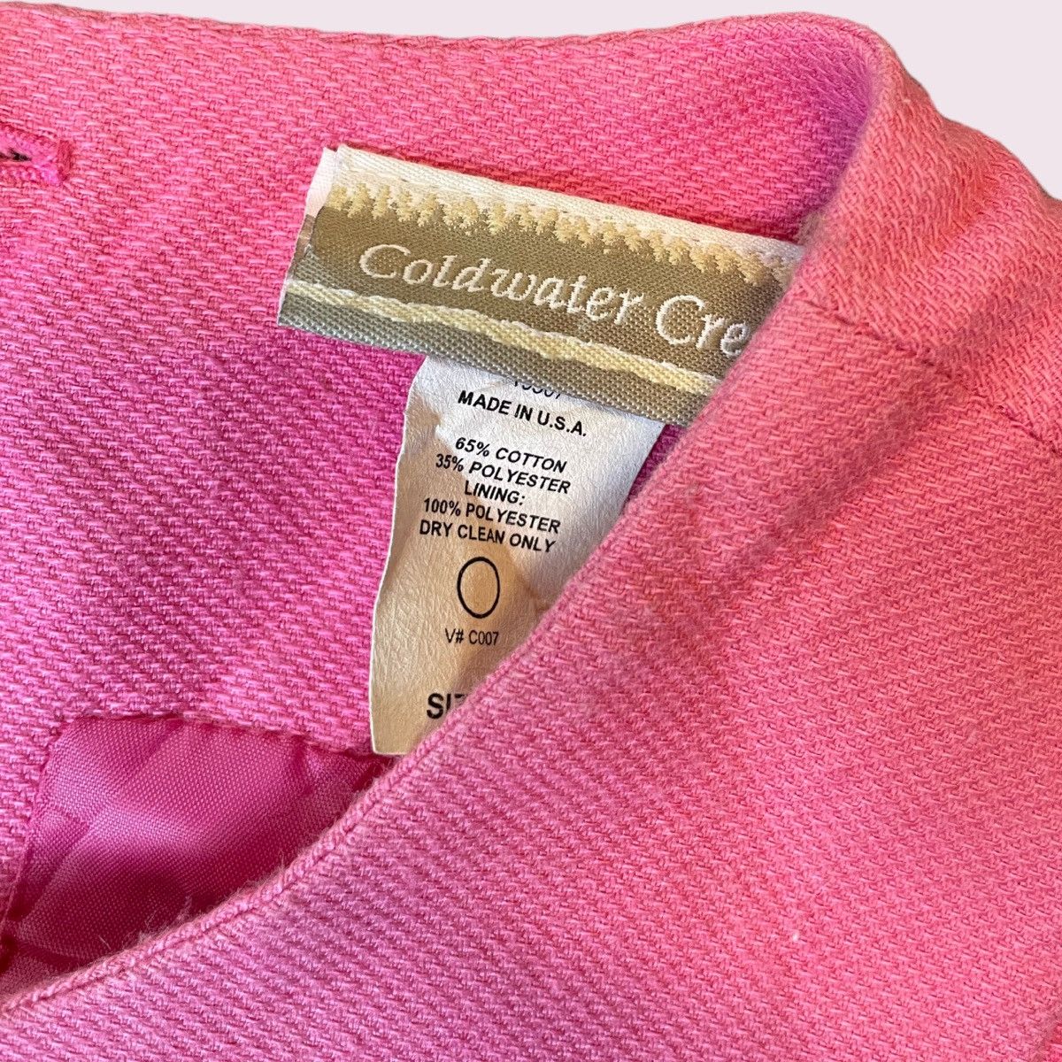 Coldwater Creek × Vintage Coldwater Creek Cropped Blouse Size M / US 6-8 / IT 42-44 - 2 Thumbnail