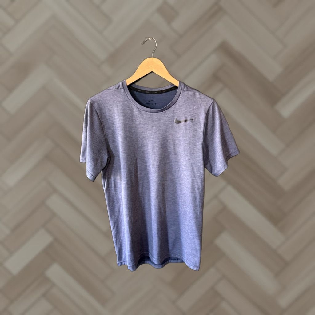 Nike Nike Dri-Fit Mens Short Sleeve T-Shirt Athletic Size S Blue Size US S / EU 44-46 / 1 - 1 Thumbnail
