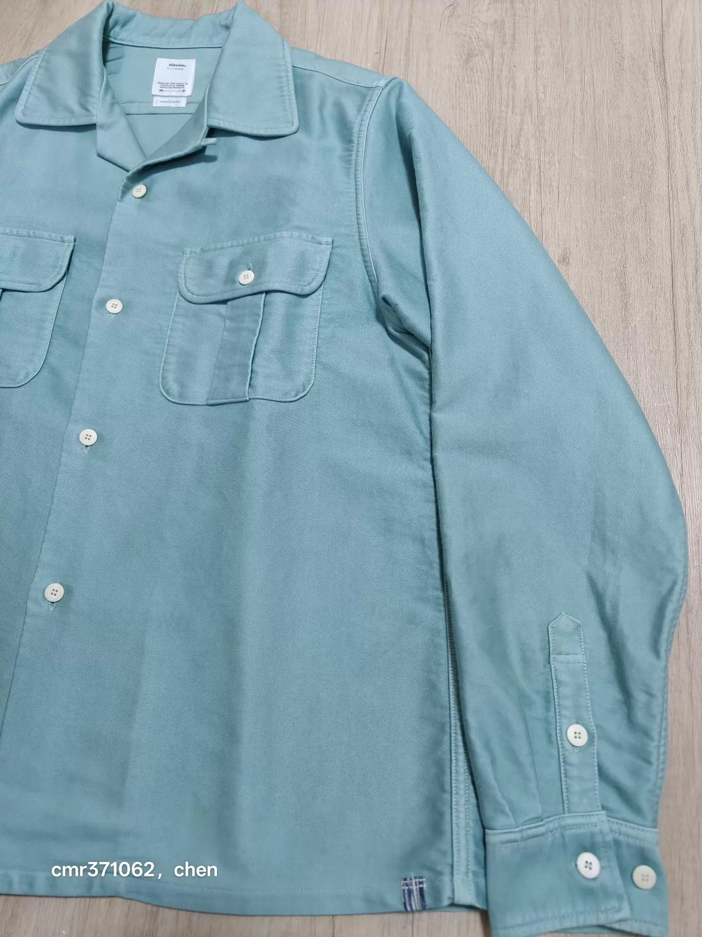 Visvim VISVIM 24SS KEESEY G.S. SHIRT Moleskin lt green2 2 Size US M / EU 48-50 / 2 - 4 Thumbnail