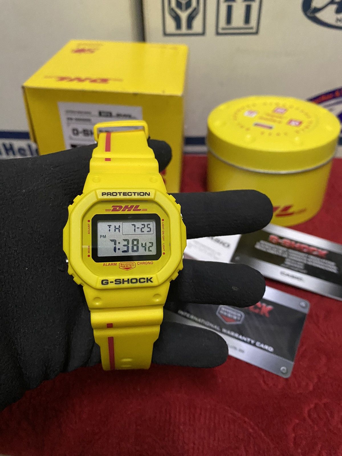 Casio × DHL × Japanese Brand Gshock x DHL for 50th years in Singapore Size ONE SIZE - 3 Thumbnail