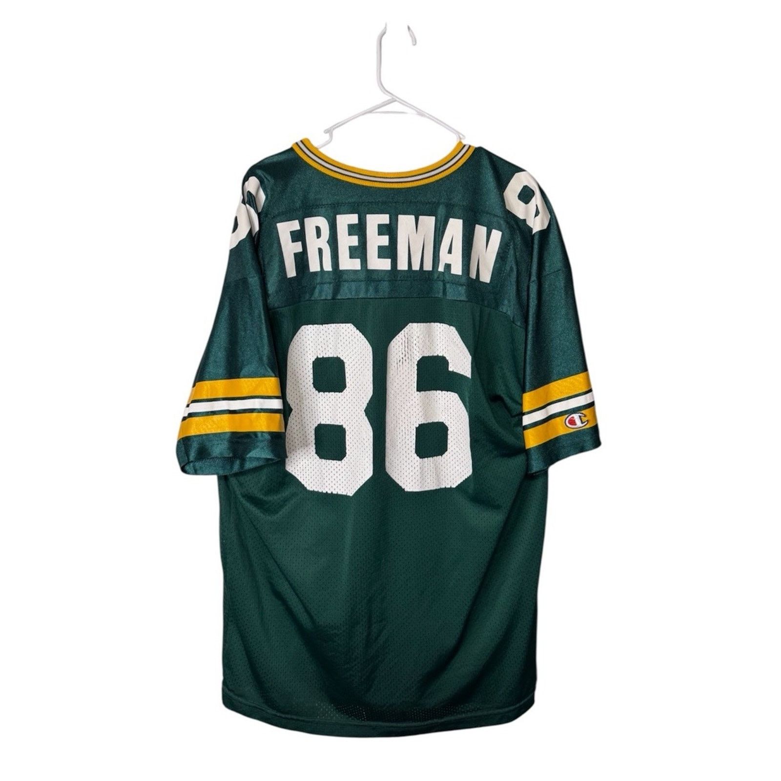 Champion Vtg Antonio Freeman #86 Green Bay Packers NFL Jersey Mens 48 Size US XL / EU 56 / 4 - 1 Thumbnail