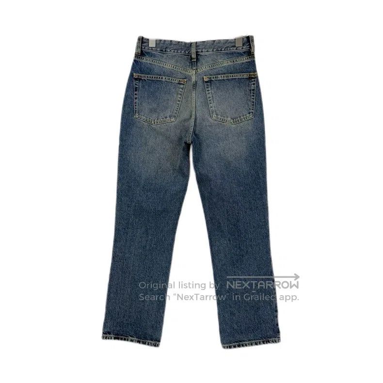 Louis Vuitton Louis Vuitton Washed blue presbyopic leather label jeans Size US 36 / EU 52 - 2 Thumbnail