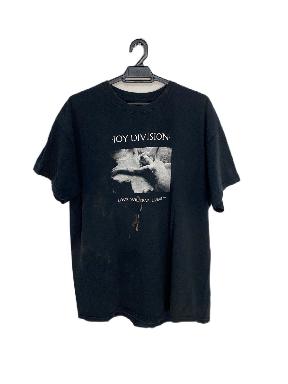 Band Tees × Joy Division × Vintage VINTAGE Y2K JOY DIVISION BLEACH FADED Size US XL / EU 56 / 4 - 1 Thumbnail