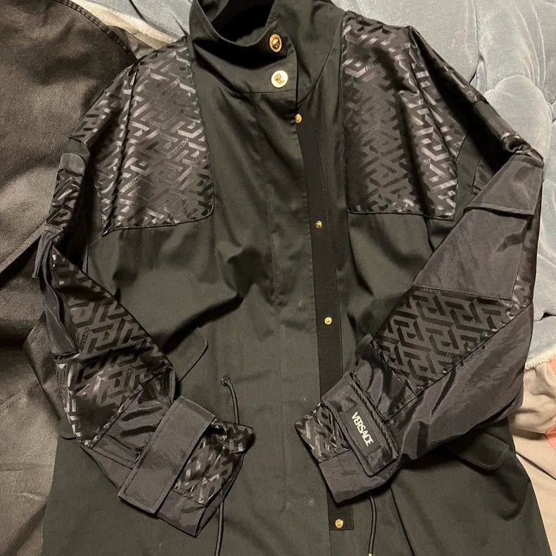 Versace Versace Mid-length trench coat jacket Size US M / EU 48-50 / 2 - 1 Thumbnail