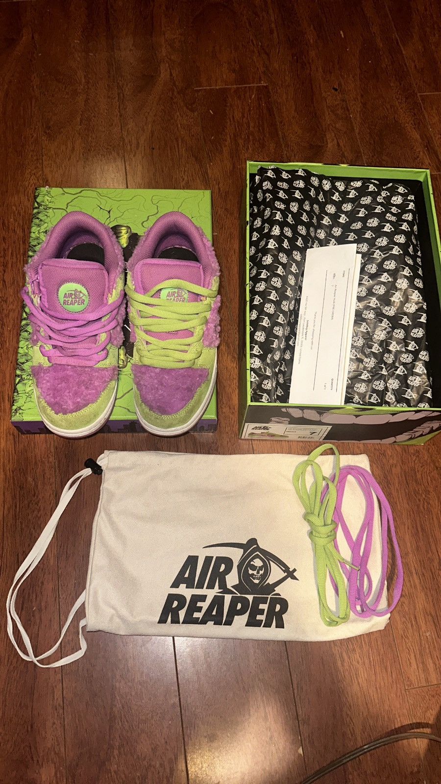 Designer Soleboy Air Reapers Hulk Size US 7 / EU 40 - 1 Thumbnail