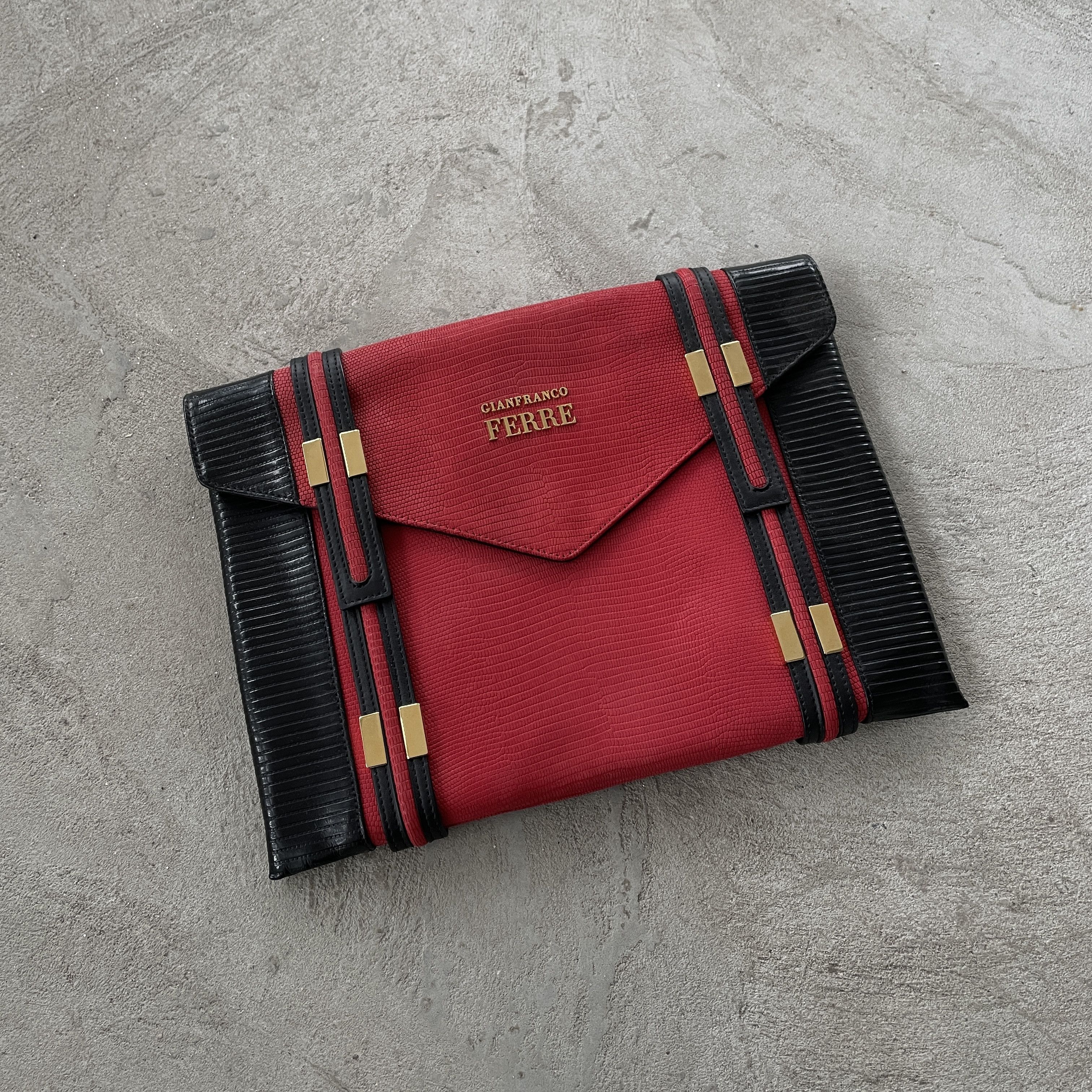 Gianfranco Ferre Vintage 90s Gianfranco Ferre Clutches Bag Size ONE SIZE - 1 Thumbnail