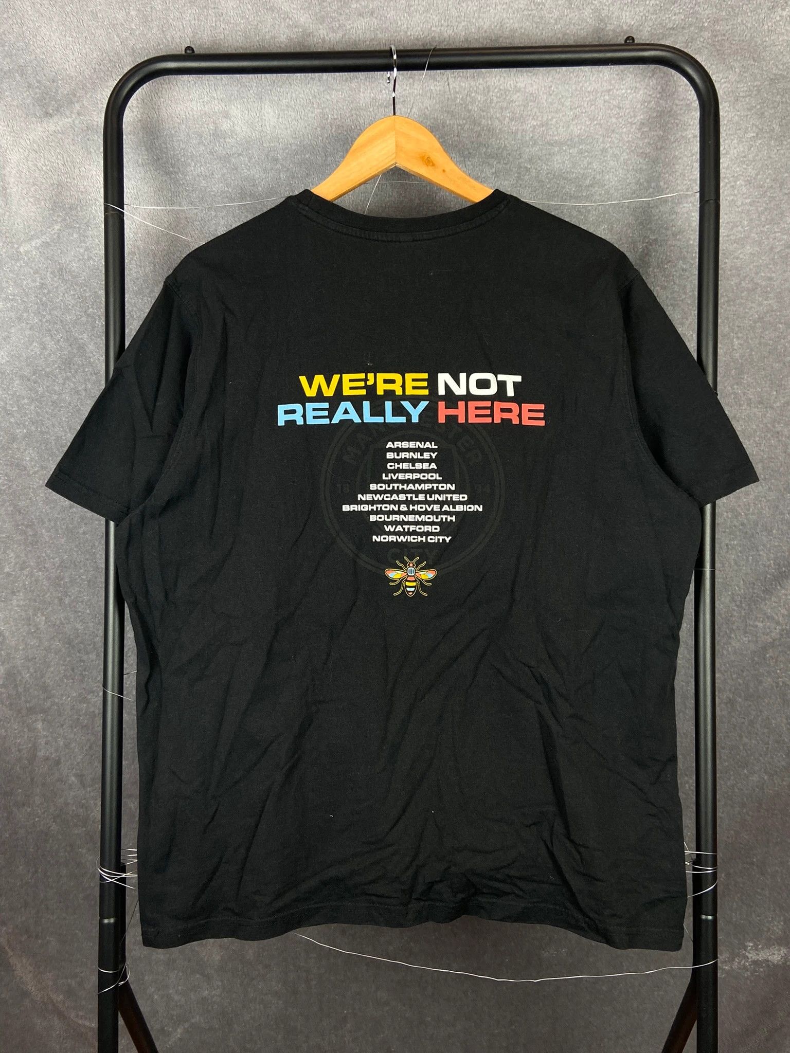 Puma Manchester City Tee “We’re Not Really Here” – Black XL Size US XL / EU 56 / 4 - 2 Thumbnail