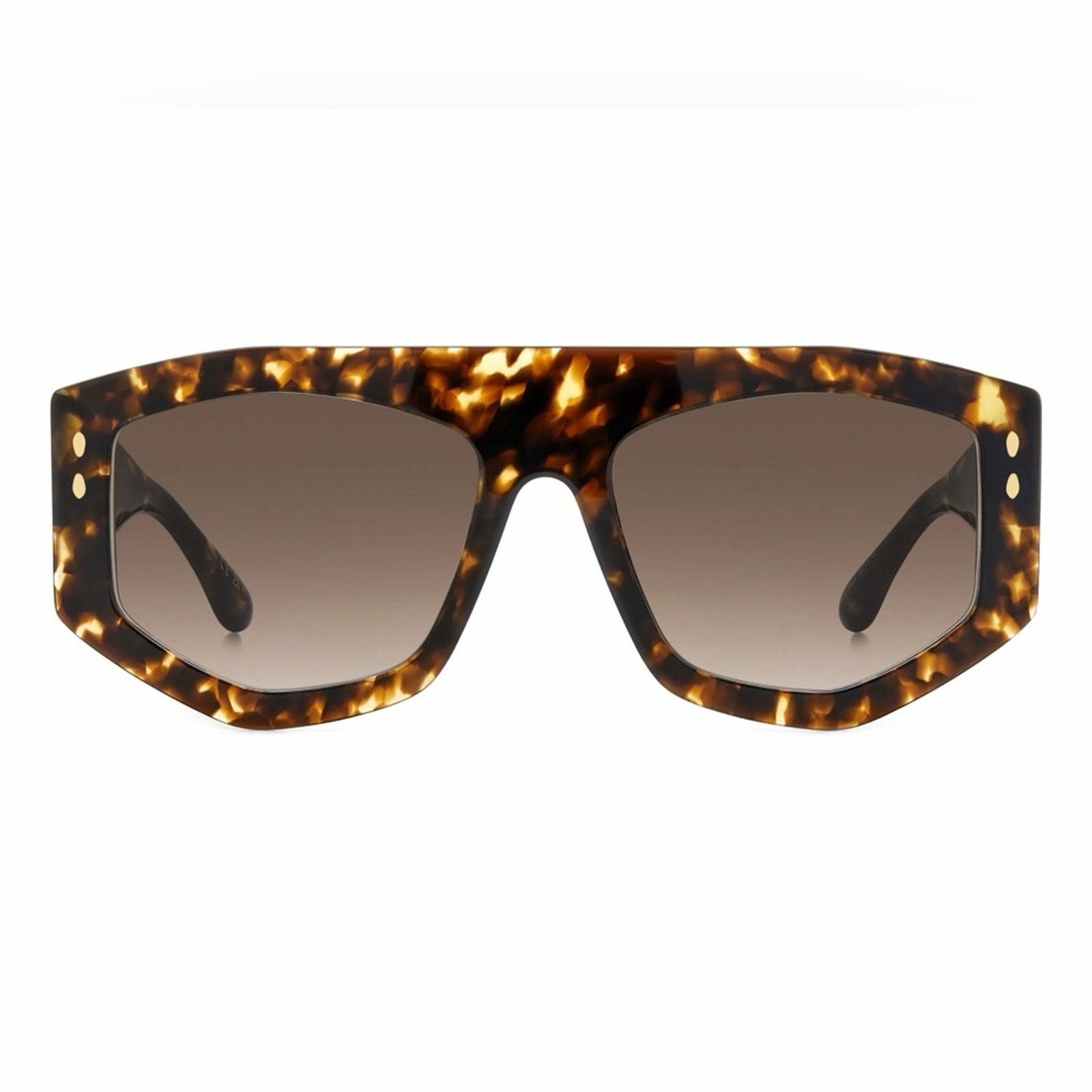 Isabel Marant New! Isabel Marant IM0154/S 086HA Brown and Gold Sunglasses Size ONE SIZE - 2 Thumbnail