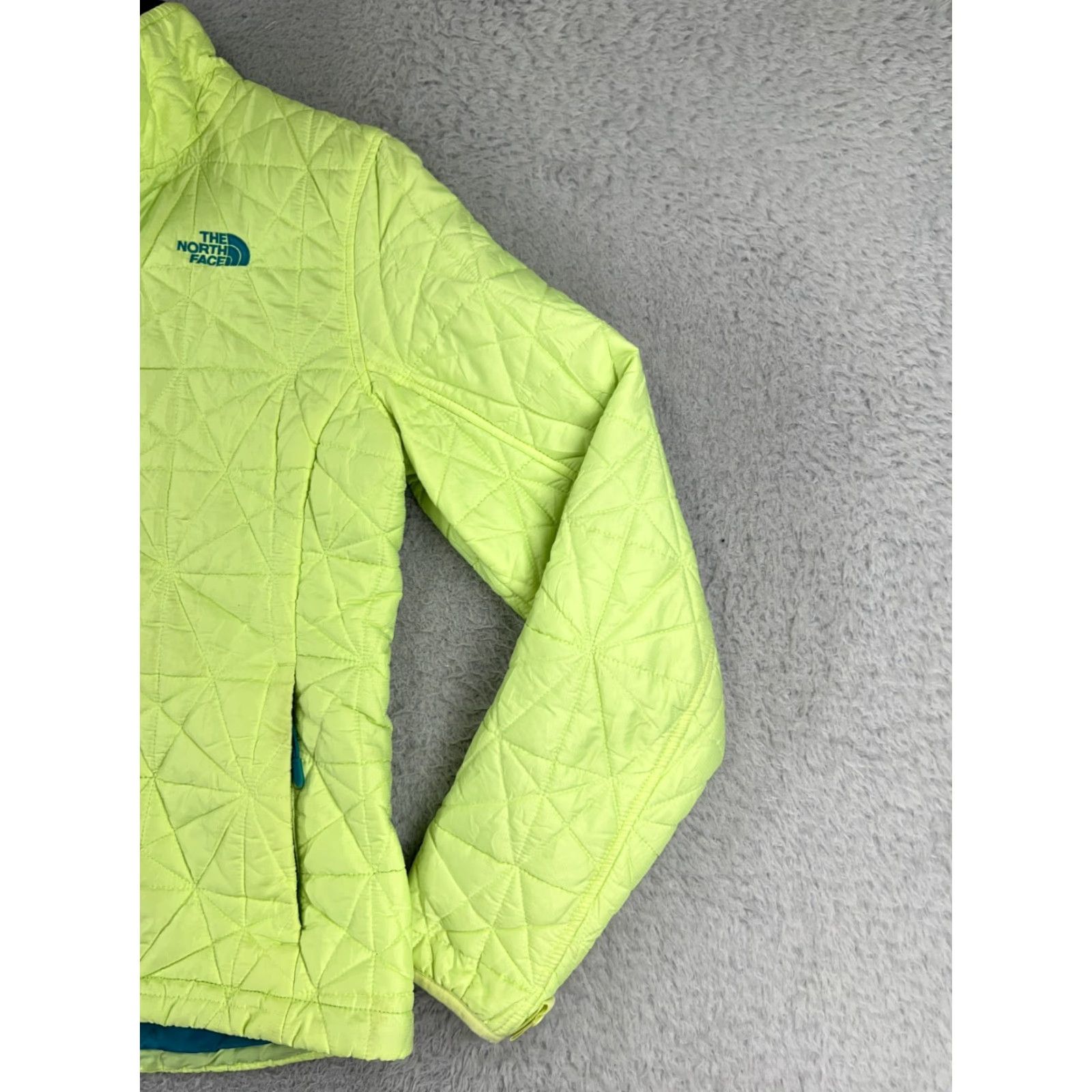 The North Face The North Face Jacket Womens Small Green Quilted Pockets Insulated Warm Cozy Size S / US 4 / IT 40 - 2 Thumbnail
