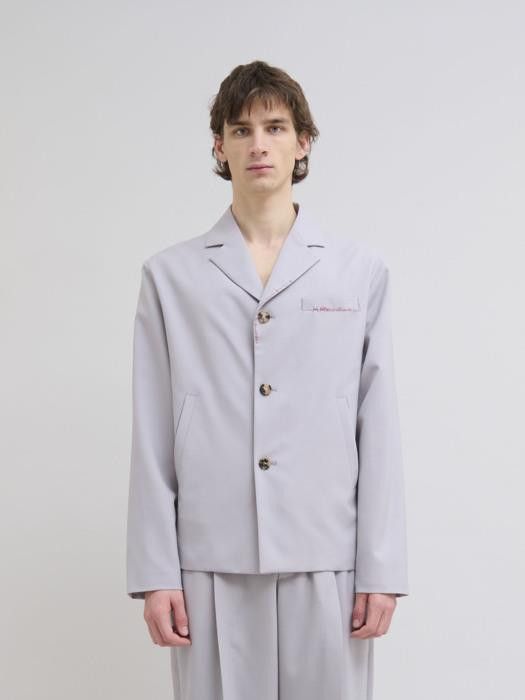 Marni o1w1db10326 Jacket in Grey Size US XL / EU 56 / 4 - 1 Thumbnail
