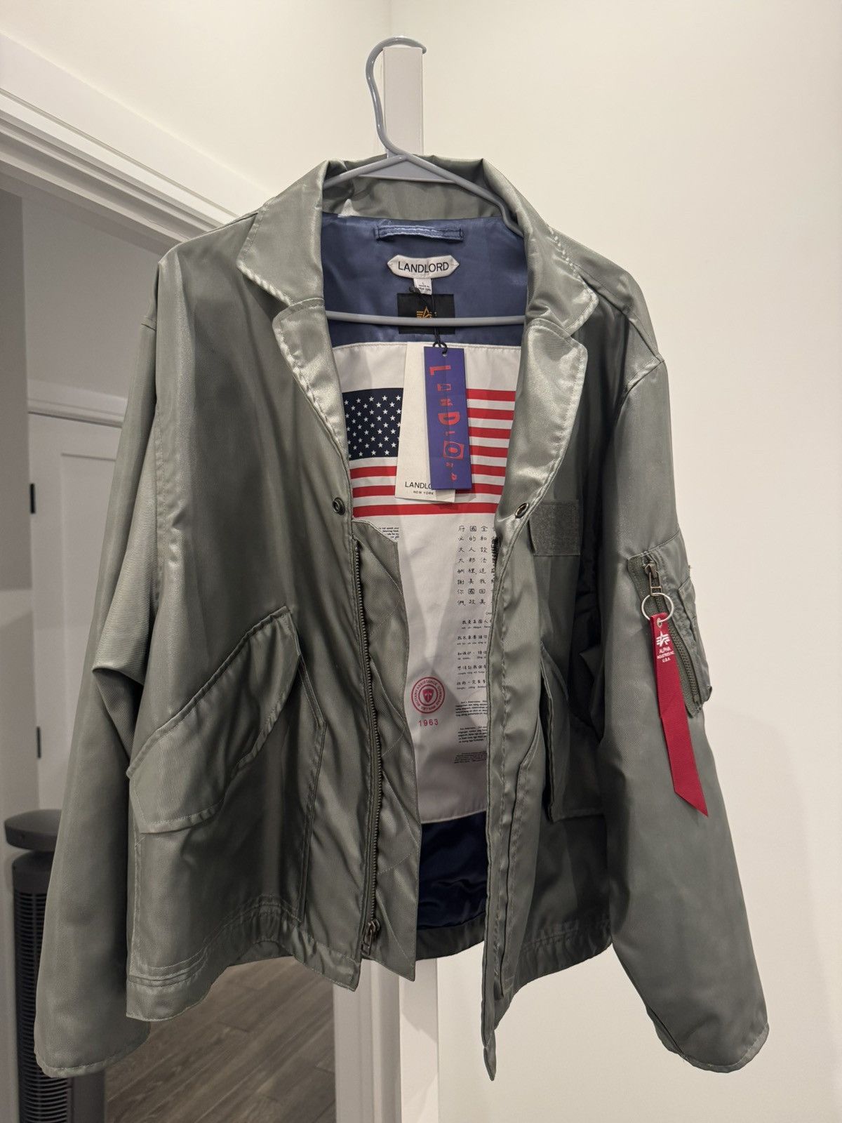 LANDLORD × Alpha Industries CWU-45 Alpha Industries Landlord x Alpha Industries cwu 45 nomex blazer