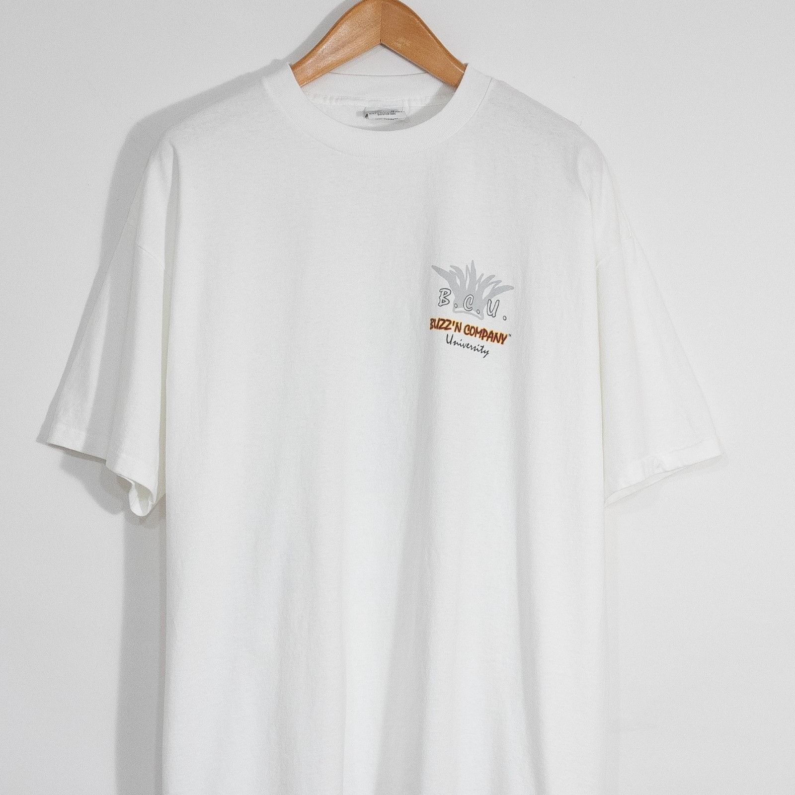 Vintage Vintage 90s Buzz'n Company Funny Drinking T Shirt 2XL Size US XXL / EU 58 / 5 - 5 Thumbnail