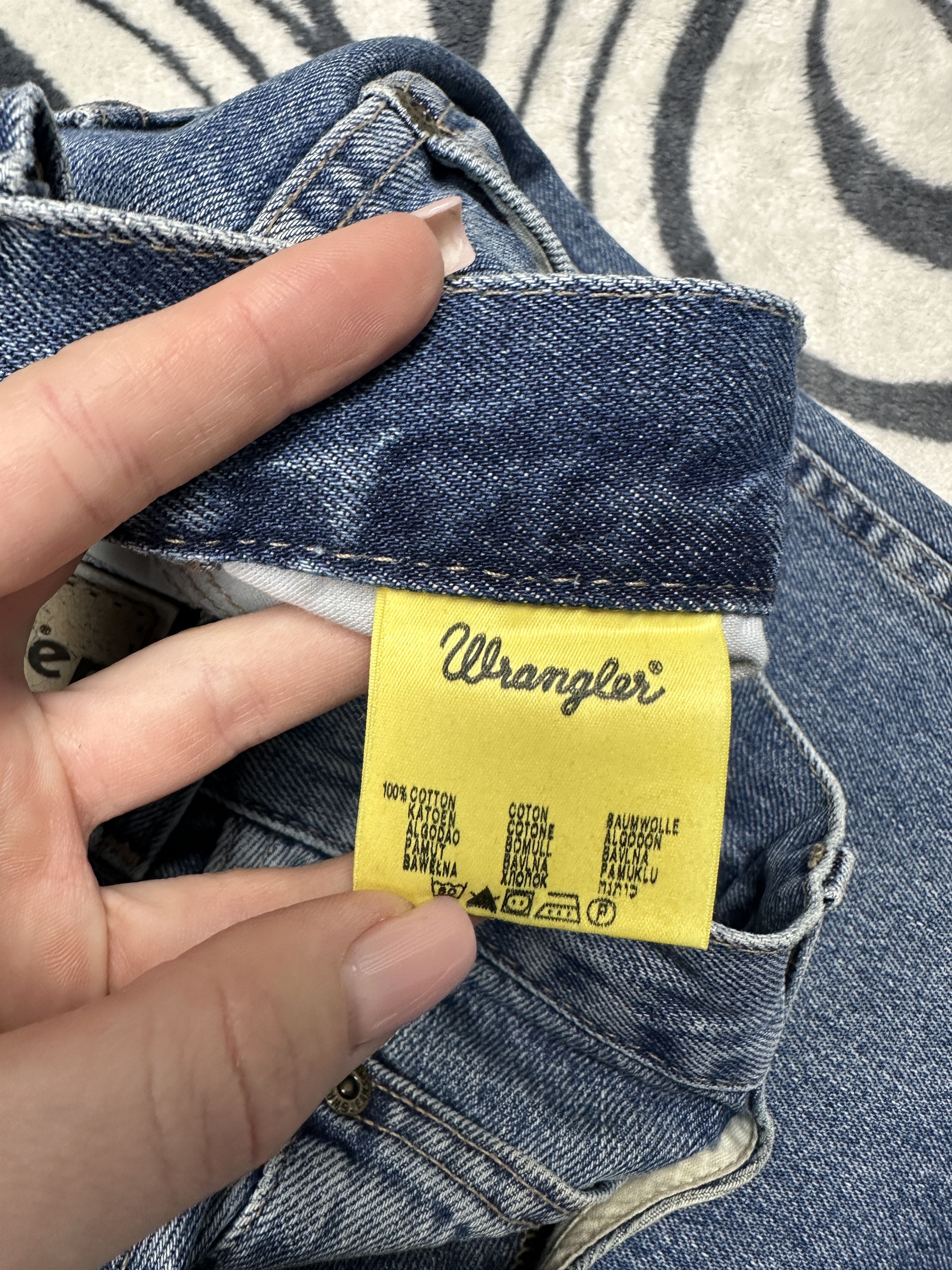Wrangler Wrangler Vintage Mens Denim Pants Jeans Size US 34 / EU 50 - 8 Thumbnail