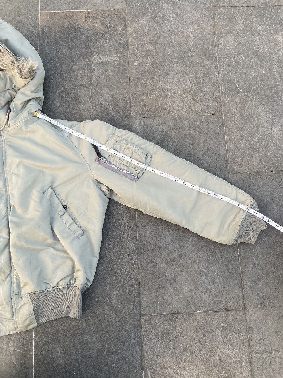 Alpha Industries Vintage Alpha Industries BOMBER flight jacket N-2B Size US M / EU 48-50 / 2 - 16 Thumbnail