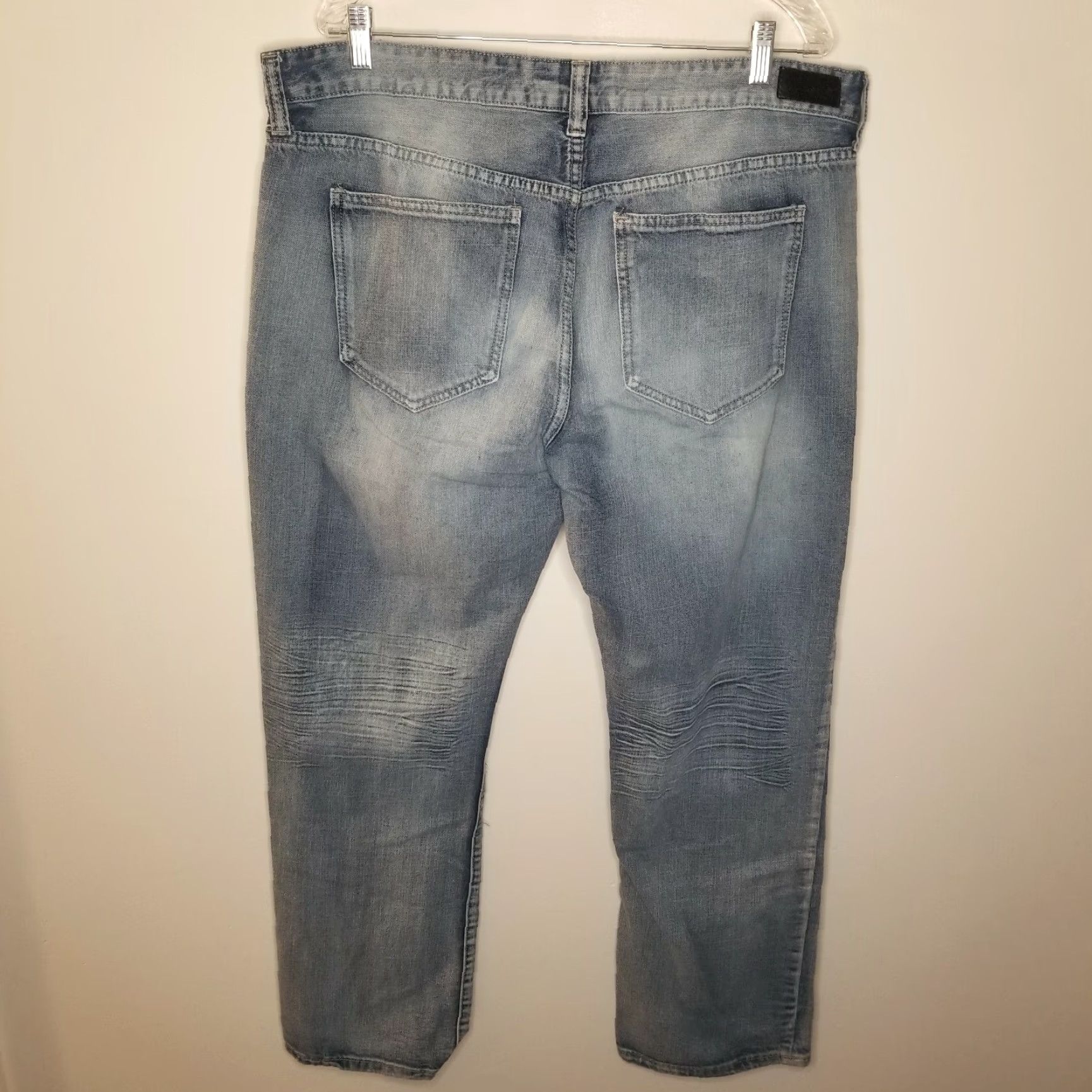 Ecko Unltd. ECKO UNLTD Jeans 714 Straight Men 38x31 Blue Adult Regular Mens Jeans 714 Straight Vintage? (Wait) Size US 38 / EU 54 - 4 Thumbnail