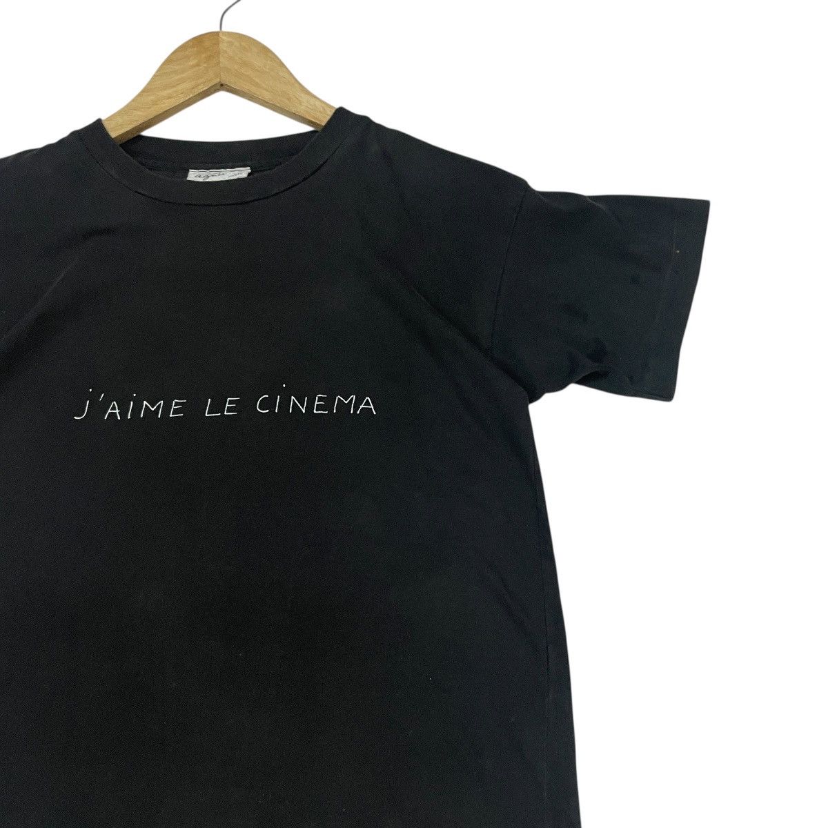 agnes b. Vintage Agnes B Cinema T-shirt Size L / US 10 / IT 46 - 4 Thumbnail