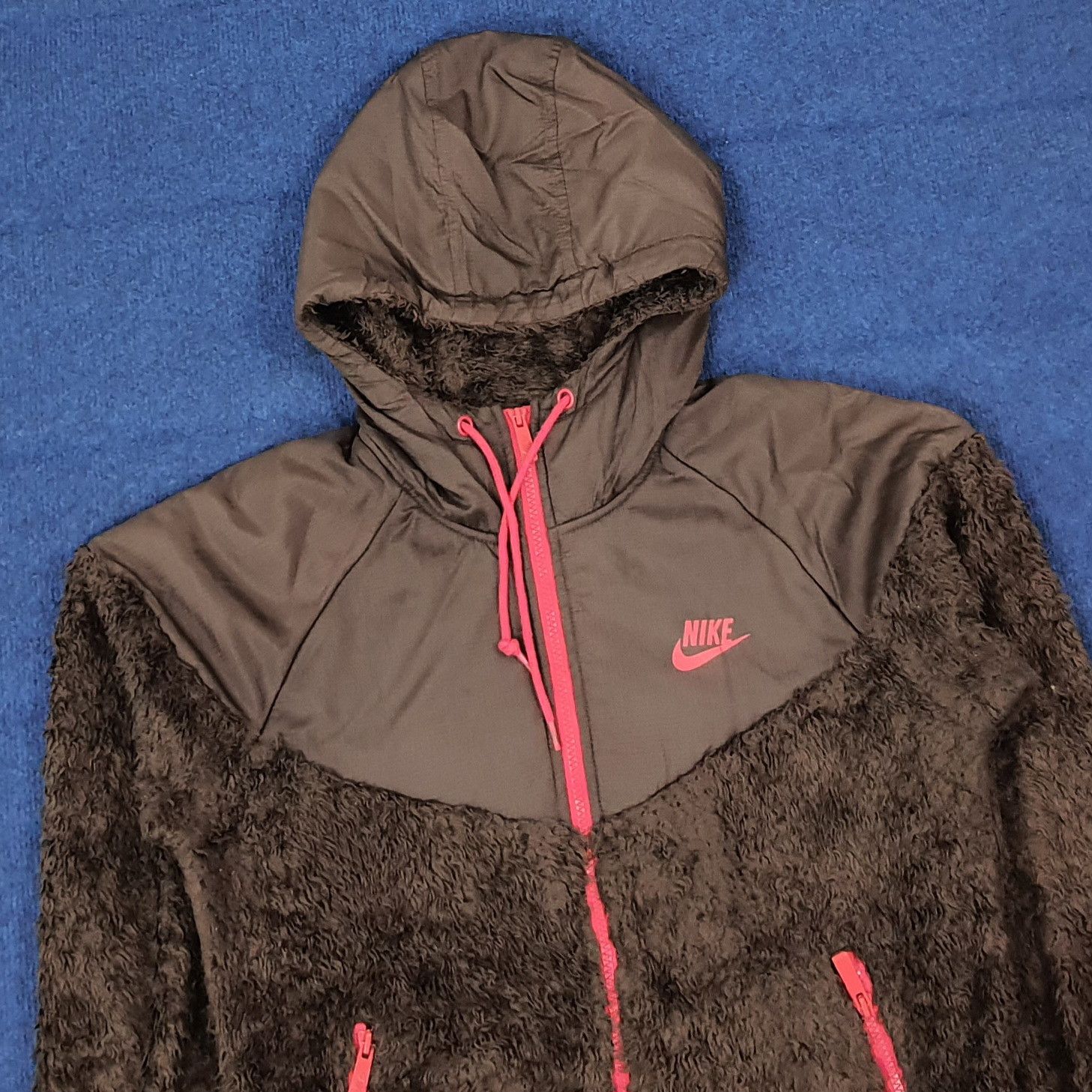 Nike Vintage Nike Outdoor Fleece Hoodie Jacket C273N27 Size US M / EU 48-50 / 2 - 2 Thumbnail