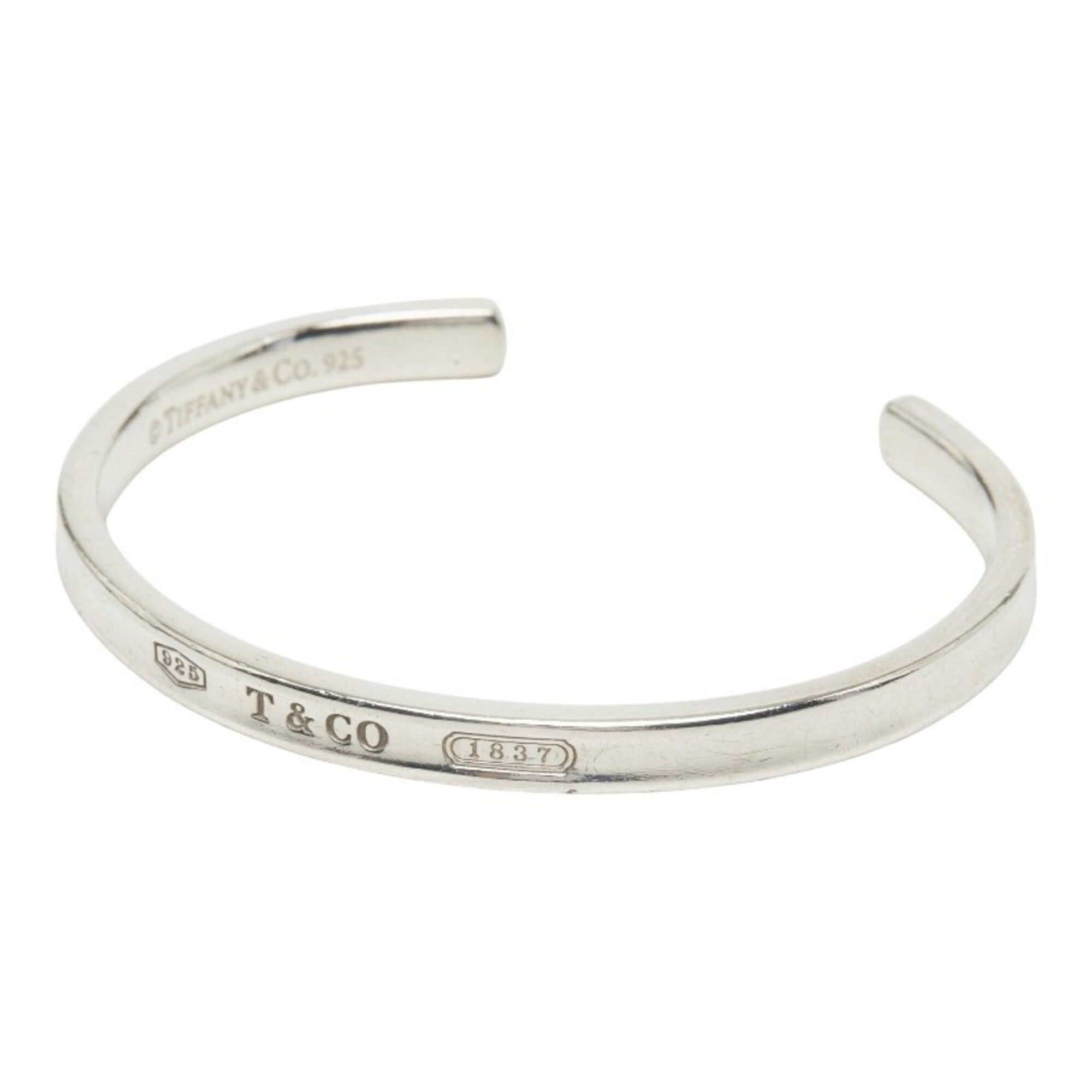 Tiffany & Co. Tiffany & Co. 1837 Cuff Narrow Bangle, SV925 Silver, Women's. Size ONE SIZE - 1 Thumbnail