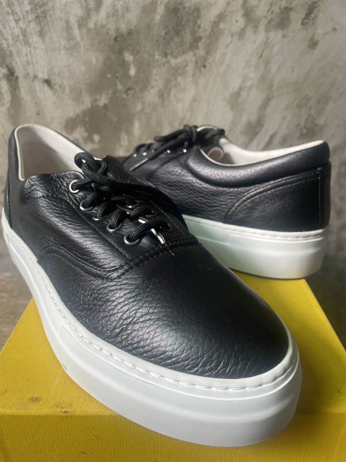 Diemme Diemme Black Deer Nappa Shoes Size US 7 / EU 40 - 1 Thumbnail