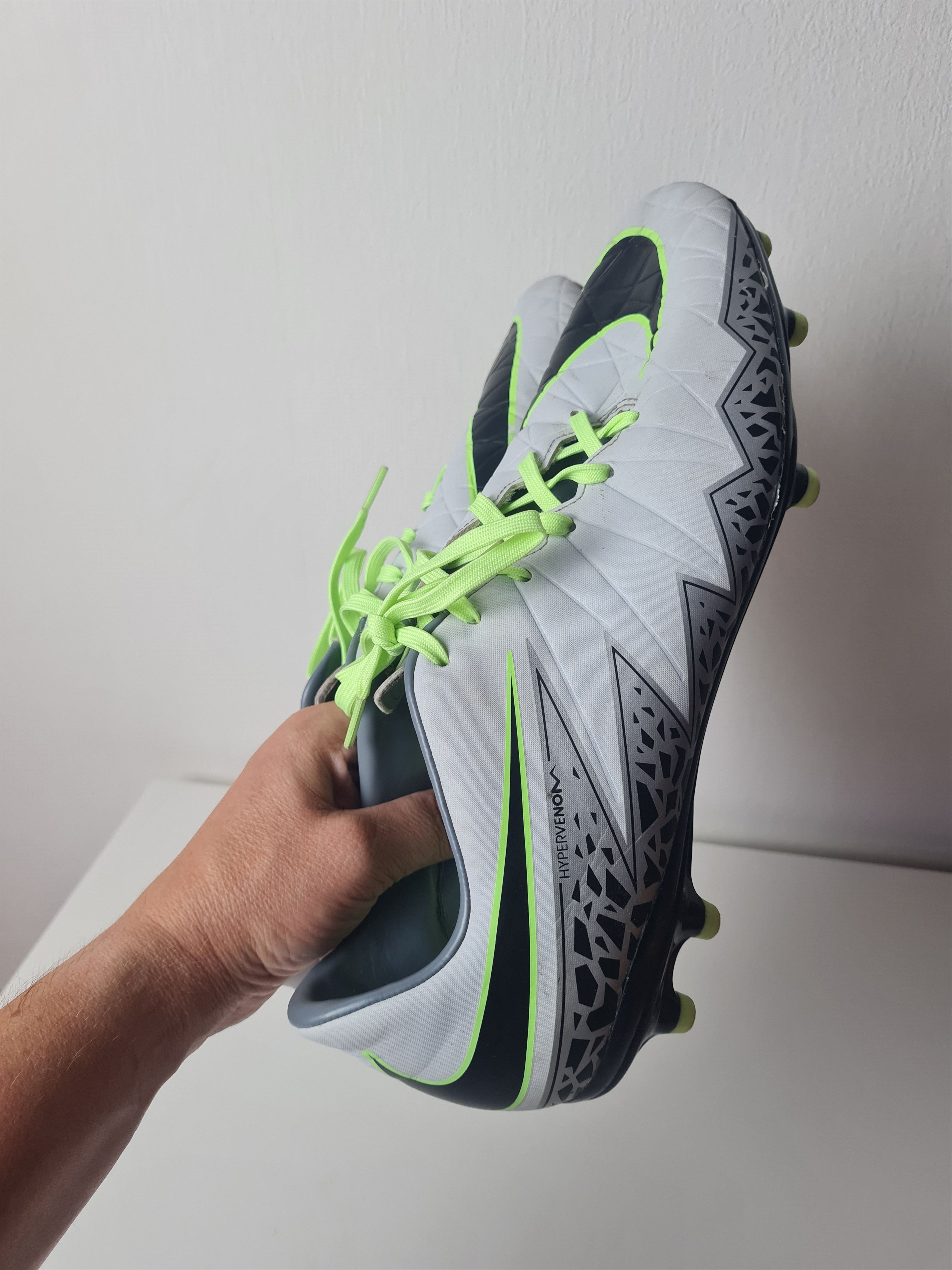 Nike Football Cleats Soocer Boots Nike Hypervenom Phelon 2 US12 Size US 12 / EU 45 - 10 Thumbnail