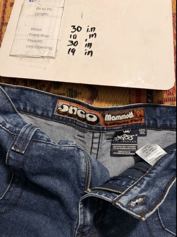 JNCO Vintage Jnco Mammoth Wide Leg Baggy Jeans Size US 30 / EU 46 - 4 Thumbnail