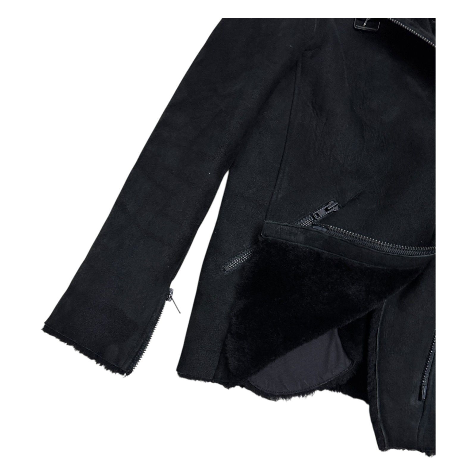 Other 100% LAMB SHEARLING Just Female Vintage Jacket Coat Small Size S / US 4 / IT 40 - 7 Thumbnail