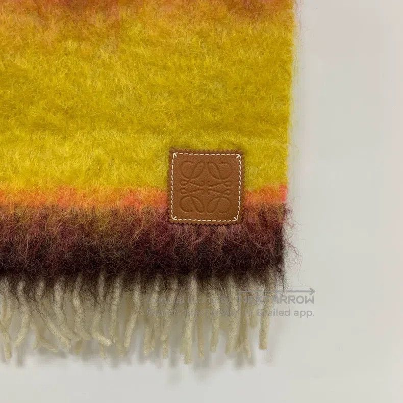 Loewe Loewe size 184*22cm Mohair scarf Size ONE SIZE - 2 Thumbnail