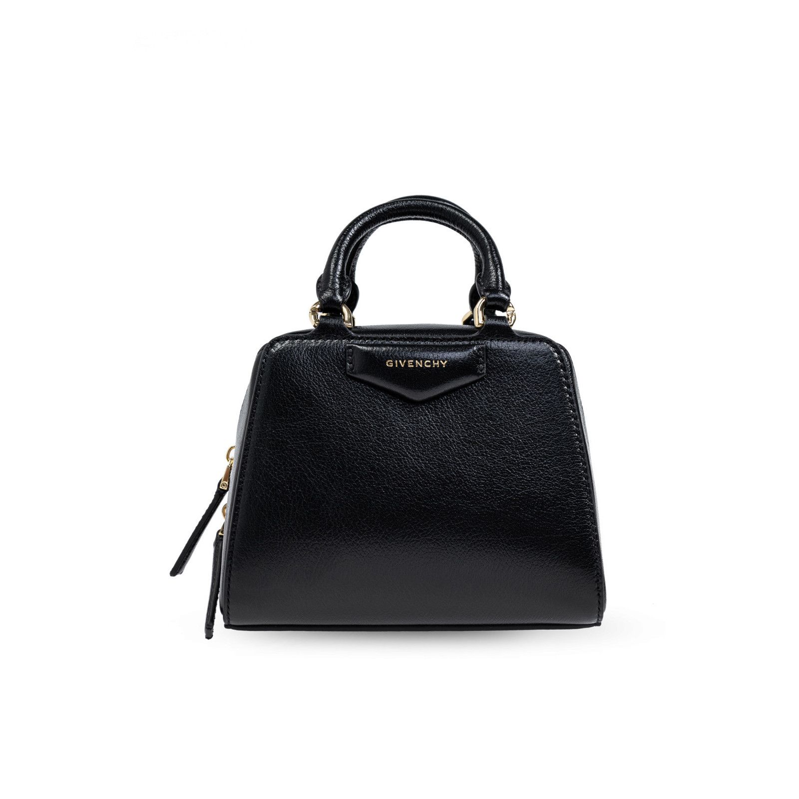 Givenchy GIVENCHY Nano Antigona Cube Black Leather Shoulder Bag New A Size ONE SIZE - 1 Thumbnail