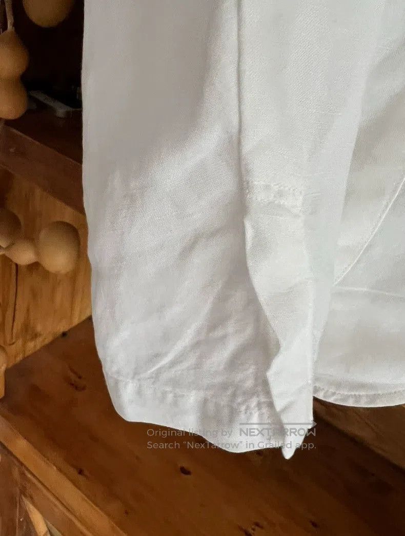 Kapital Kapital White linen suit casual jacket Size US M / EU 48-50 / 2 - 2 Thumbnail