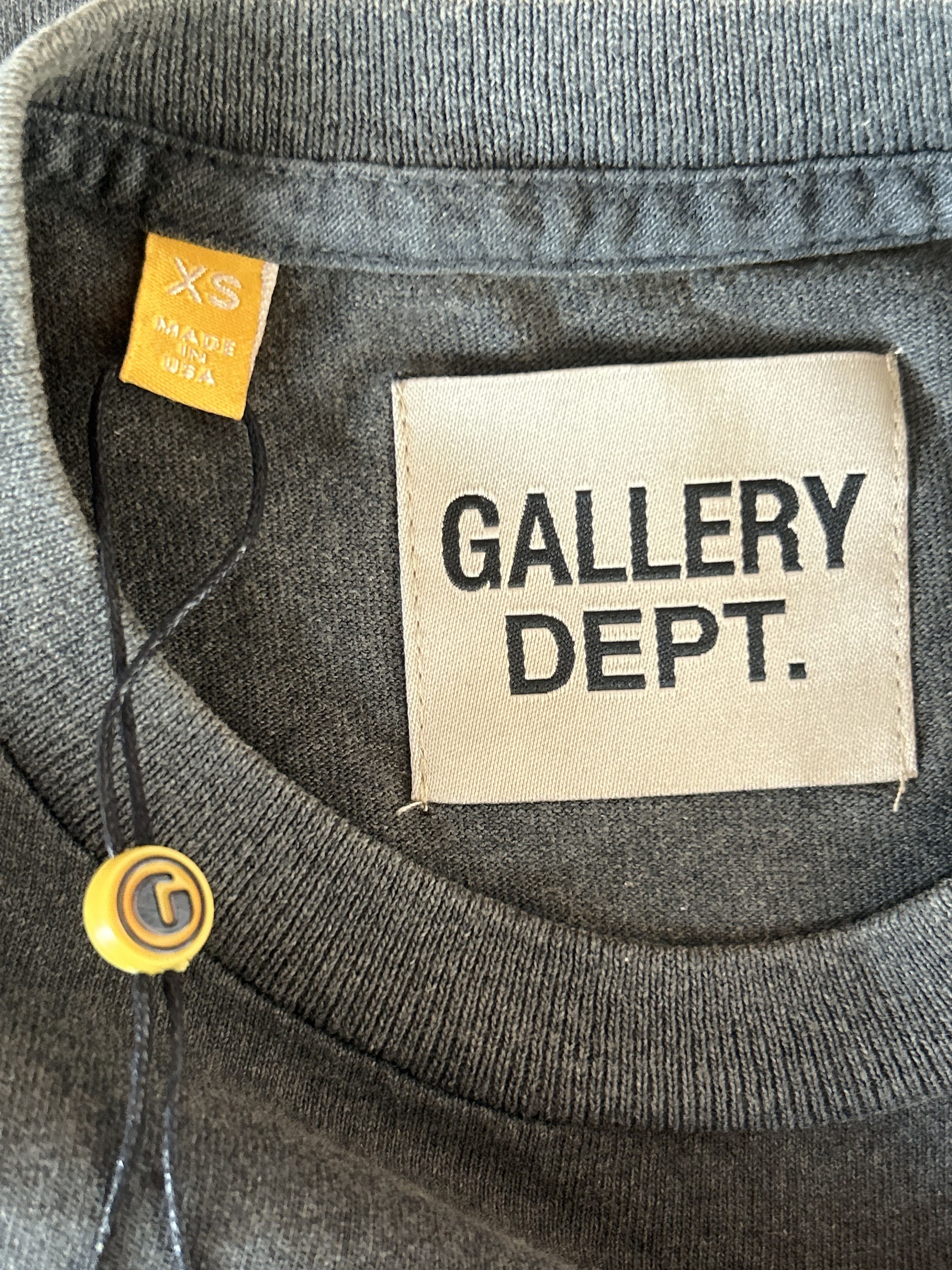 Gallery Dept. Gallery Dept Faded Black & Red Mechanic T-Shirt Size US XS / EU 42 / 0 - 3 Thumbnail