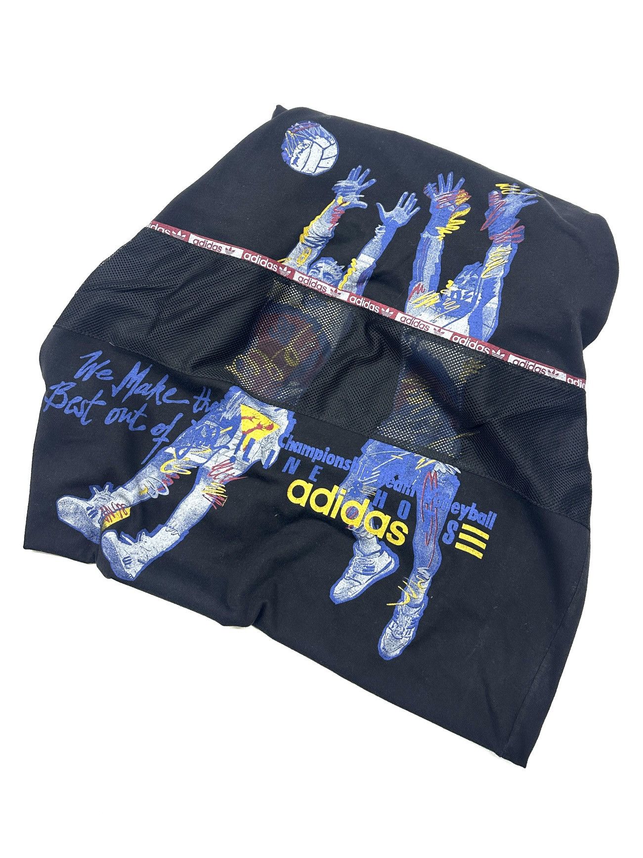 Adidas Adidas 90s Volleyball vintage t-shirts Size US M / EU 48-50 / 2 - 2 Thumbnail