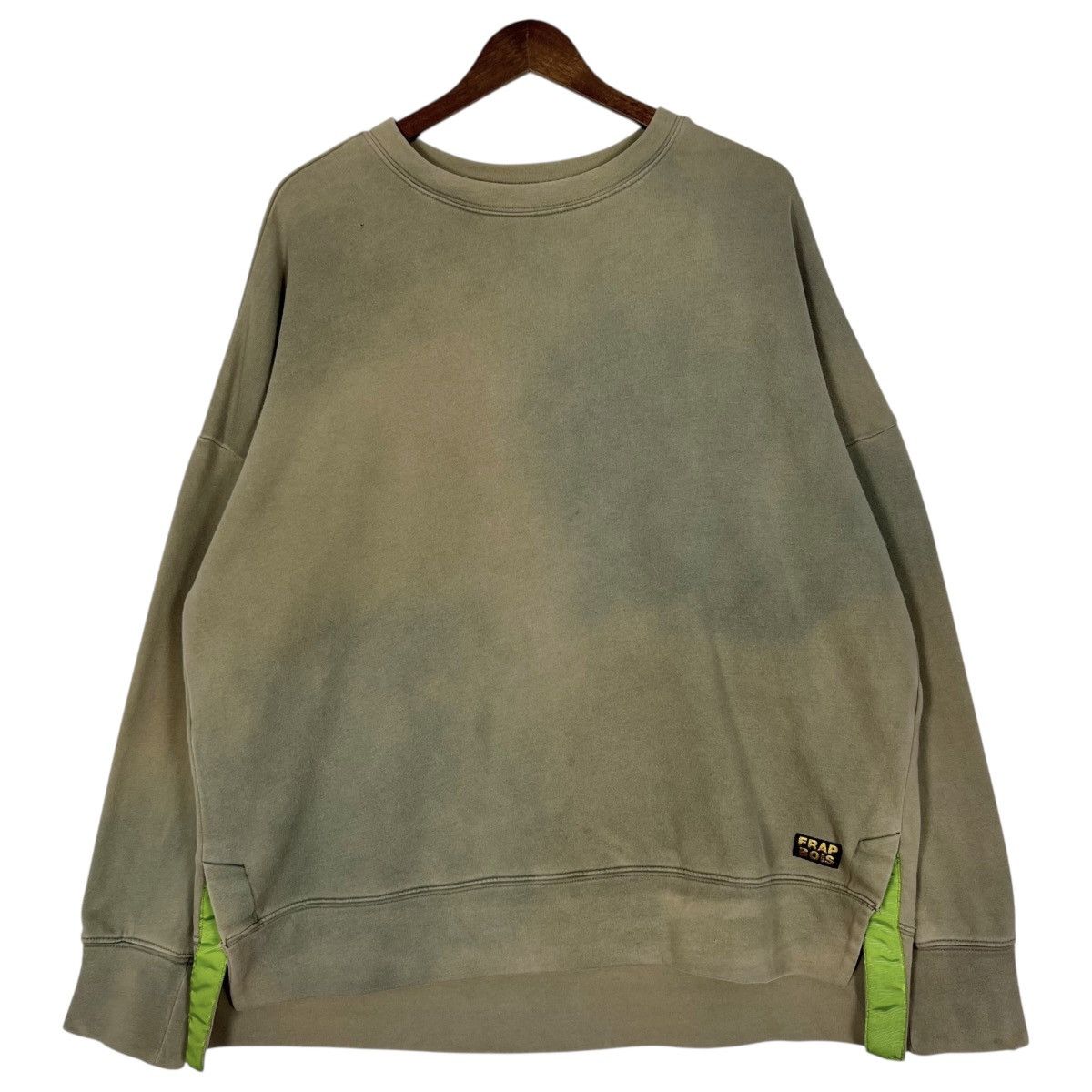 Issey Miyake Vintage Distressed Issey Miyake FRAPBOIS Crew Neck Size M / US 6-8 / IT 42-44 - 1 Thumbnail