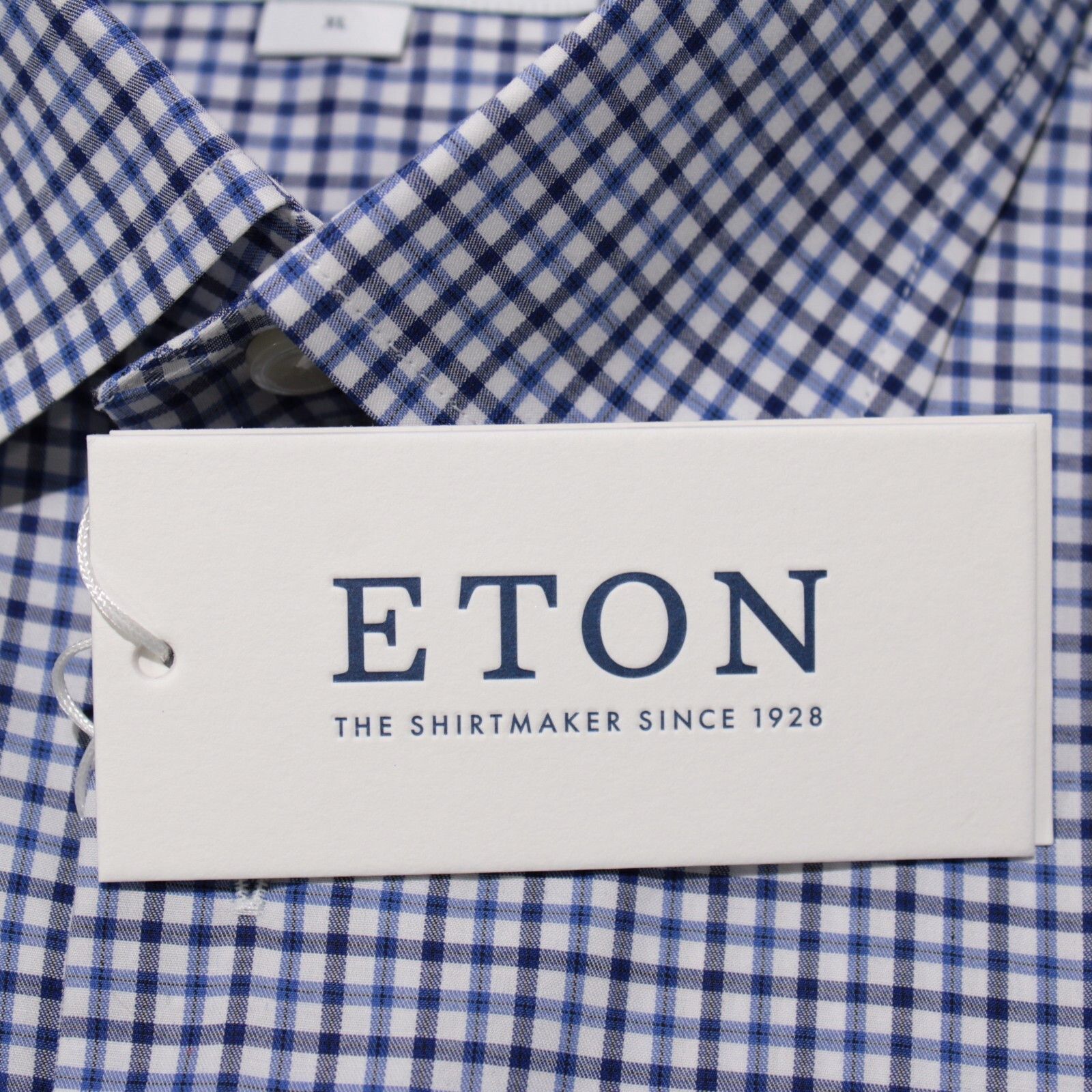 Eton Eton New with tags Shirt Size XL US In Blue Size US XL / EU 56 / 4 - 2 Thumbnail