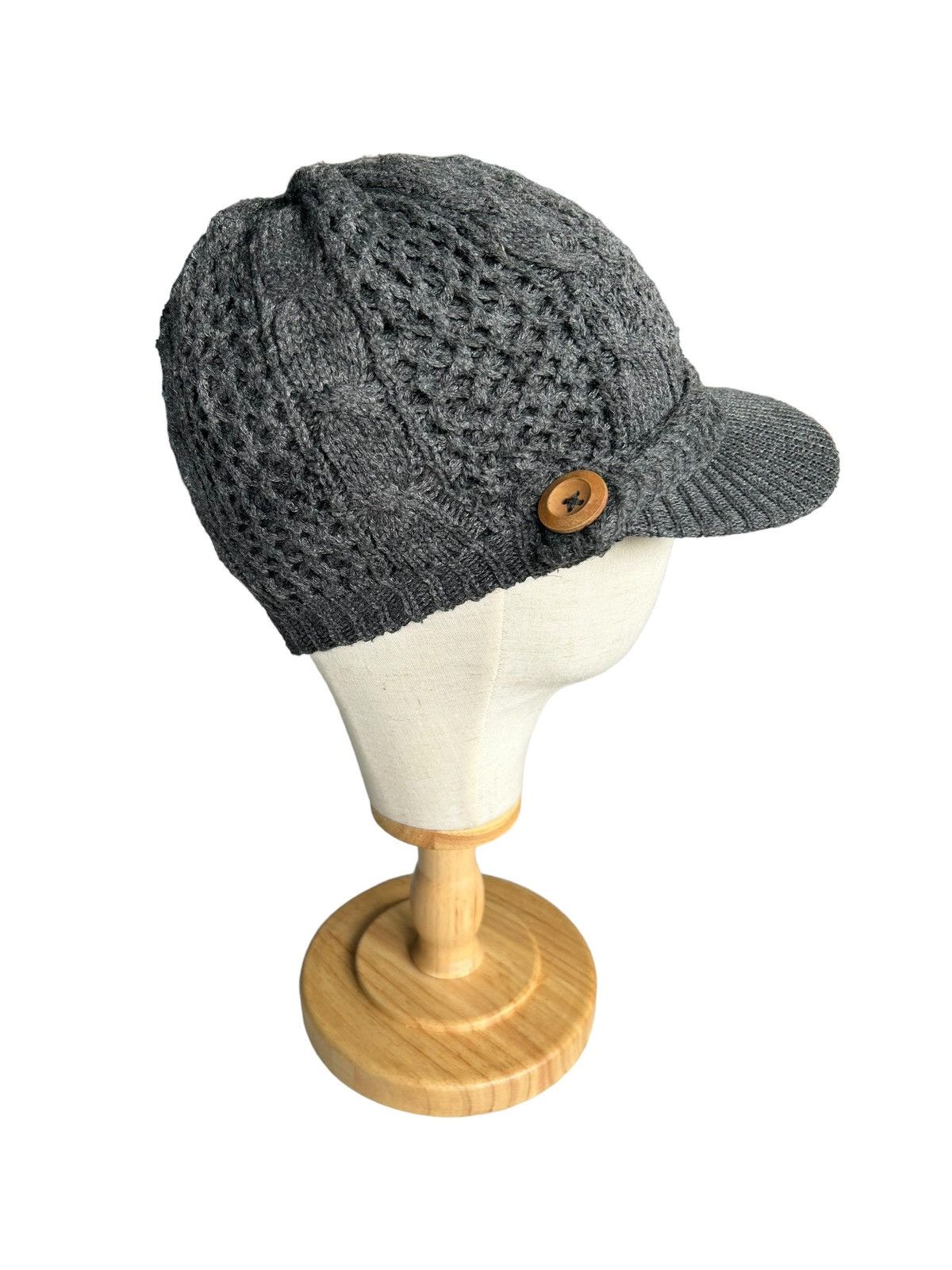 Japanese Brand Japanese Crochet Knitted Hats Size ONE SIZE - 2 Thumbnail