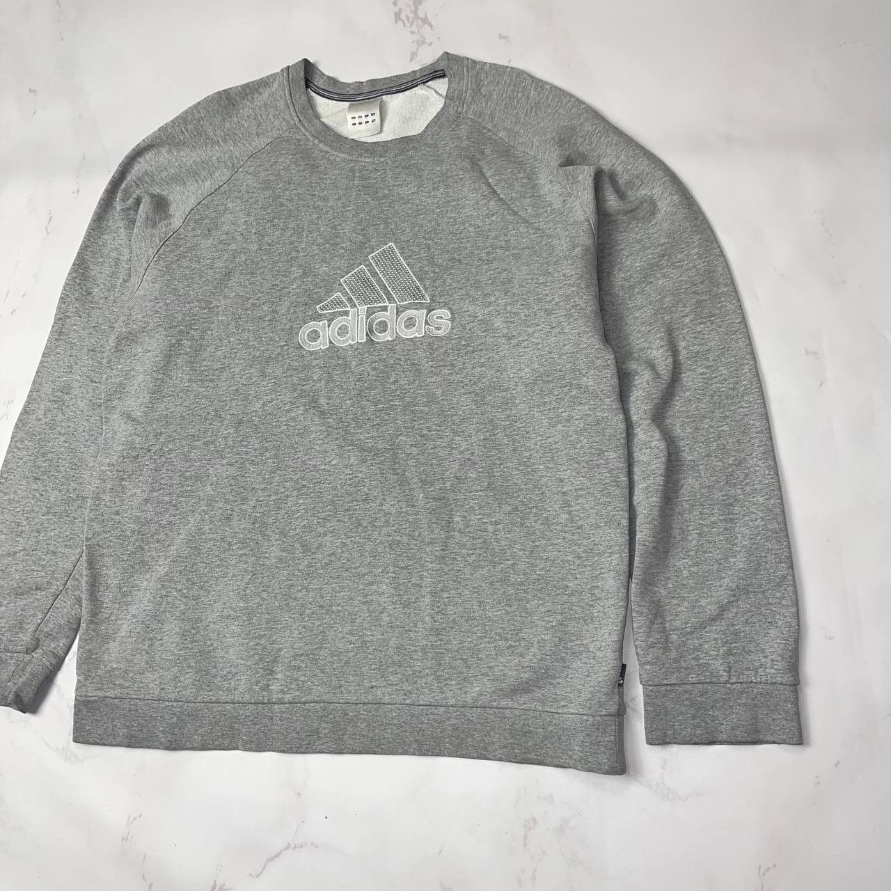 Adidas Adidas Sweatshirt Mens XL Embroidered Spell Out 00s Y2K Size US XL / EU 56 / 4 - 3 Thumbnail