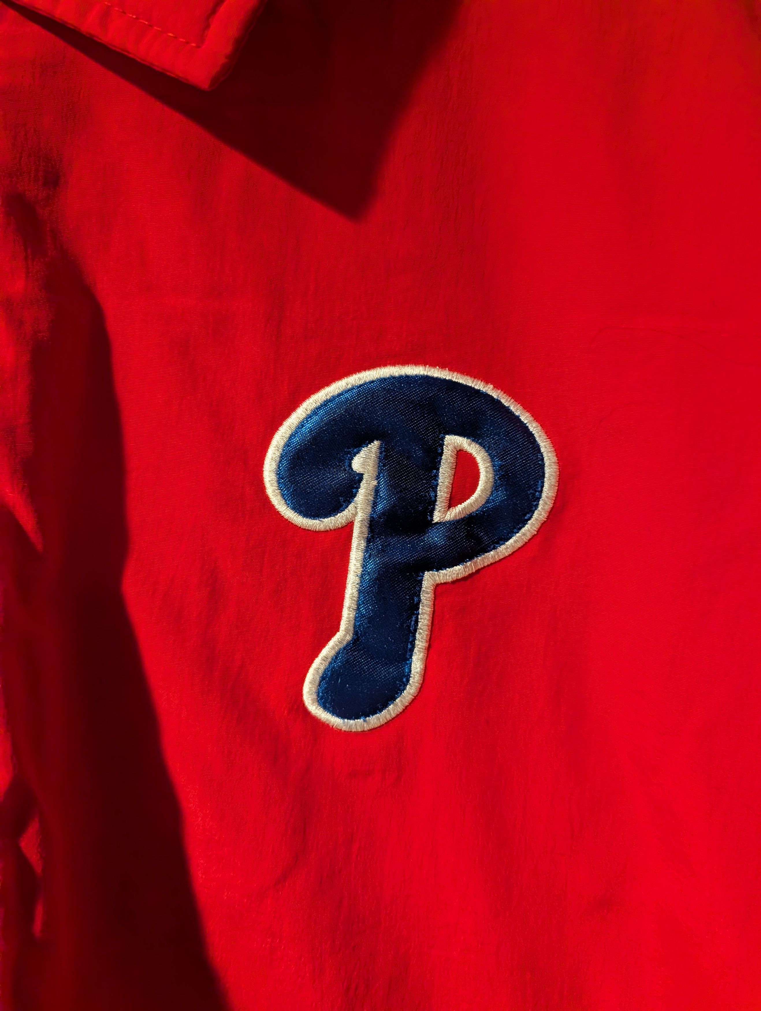 MLB Vintage Philadelphia Phillies Jacket Baseball 90s Outdoor Size US L / EU 52-54 / 3 - 2 Thumbnail