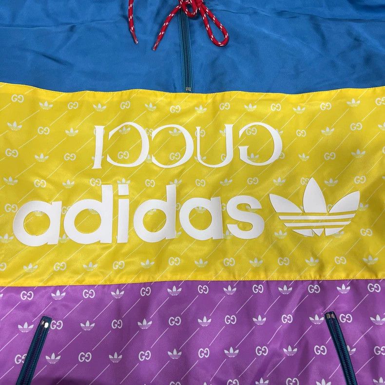 Gucci Gucci Adidas co-branded windbreaker jacket 2502-Nextarrow Size US S / EU 44-46 / 1 - 5 Thumbnail