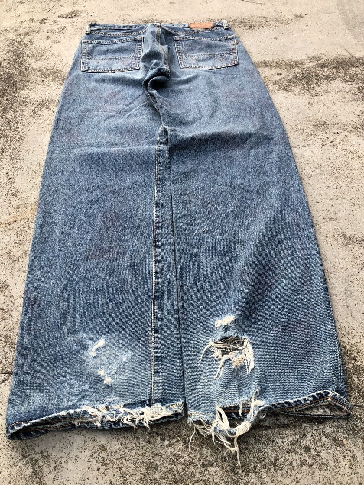 Edwin WIDE LEG SELVEDGE EDWIN PAINTED DENIM Size US 34 / EU 50 - 12 Thumbnail