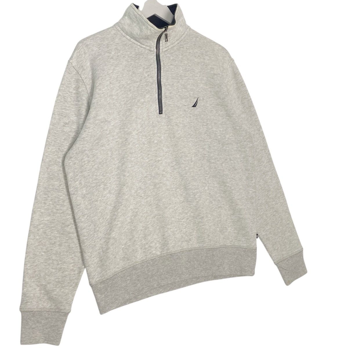 Vintage Vintage Nautica Since 1993 Half Zipper Sweatshirt Gray Sz S Size US S / EU 44-46 / 1 - 3 Thumbnail