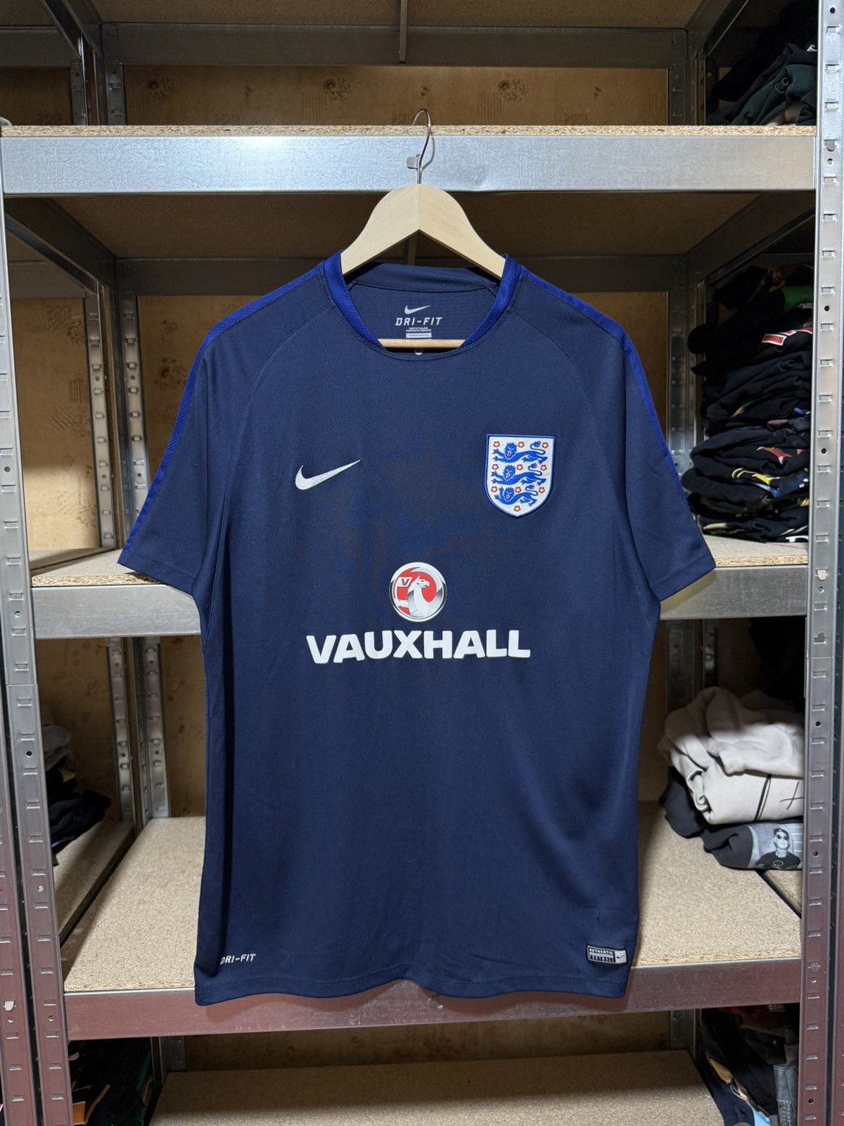 Nike × Vintage Nike England Training Football Soccer Jersey 2016 2017 Size US XL / EU 56 / 4 - 1 Thumbnail
