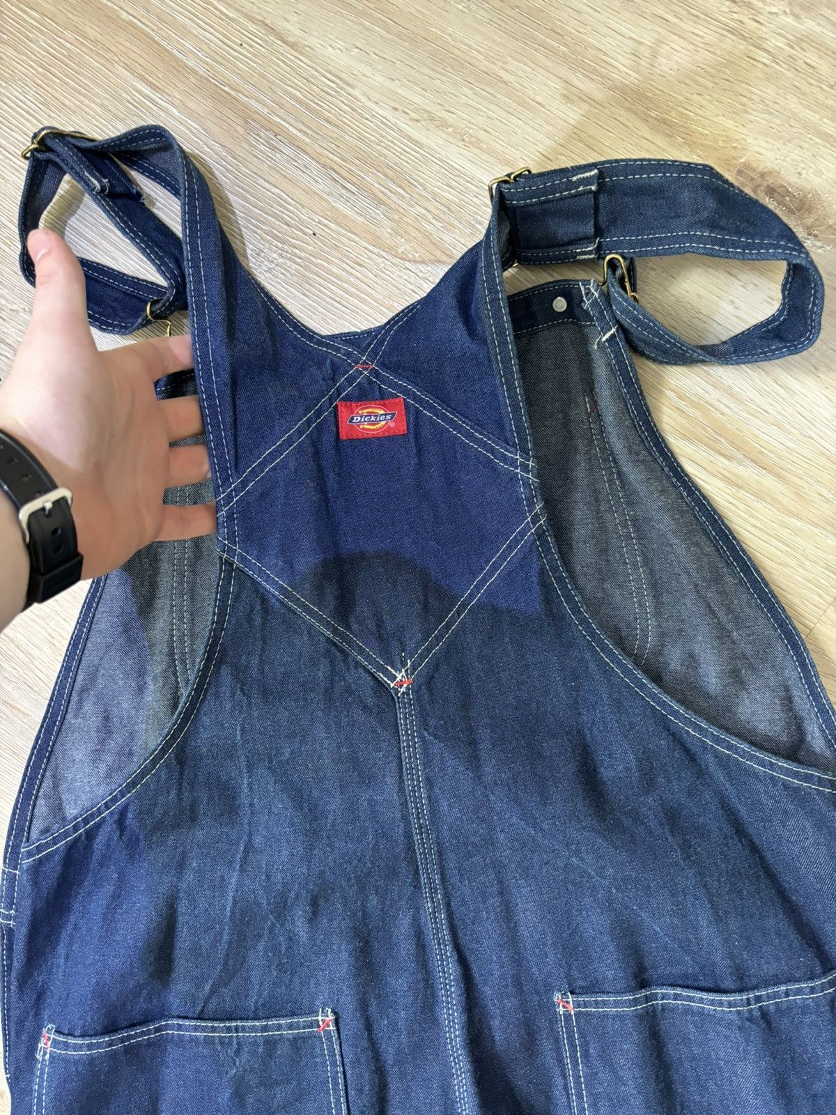 Dickies × Vintage Dickies Double Logo Overalls Vintage36x34Very Good Condition Size US 36 / EU 52 - 14 Thumbnail