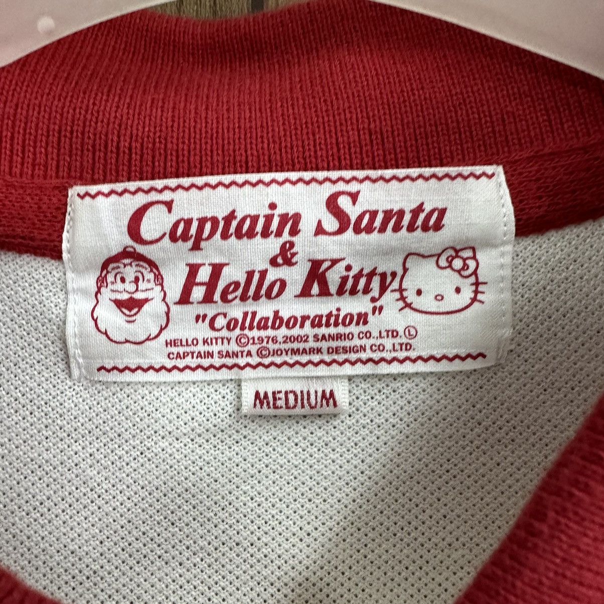 Vintage Vintage Captain Santa X Hello Kitty Sanrio Polo A780 Size US M / EU 48-50 / 2 - 10 Thumbnail