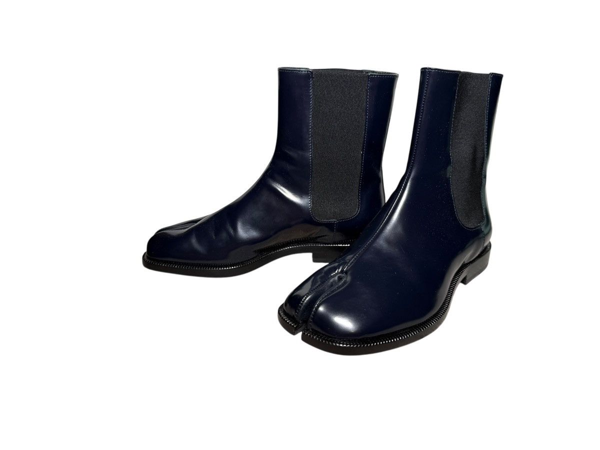 Maison Margiela Maison Margiela Patent Leather Tabi Ankle Boot Size US 5 / IT 35 - 1 Thumbnail