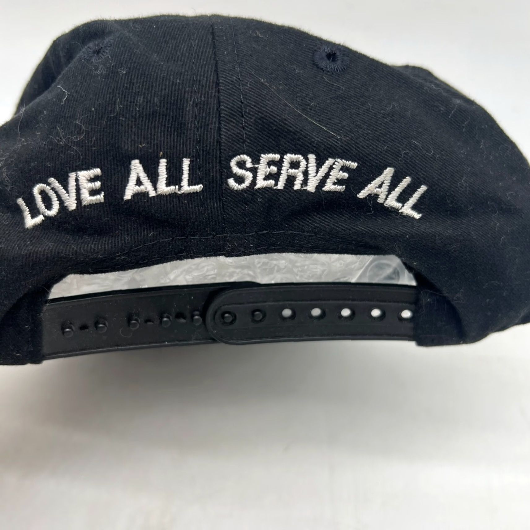 Hard Rock Cafe VINTAGE Hard Rock Cafe Nashville Snapback Trucker Cap One Size Black 90s Classic Mens Size ONE SIZE - 4 Thumbnail
